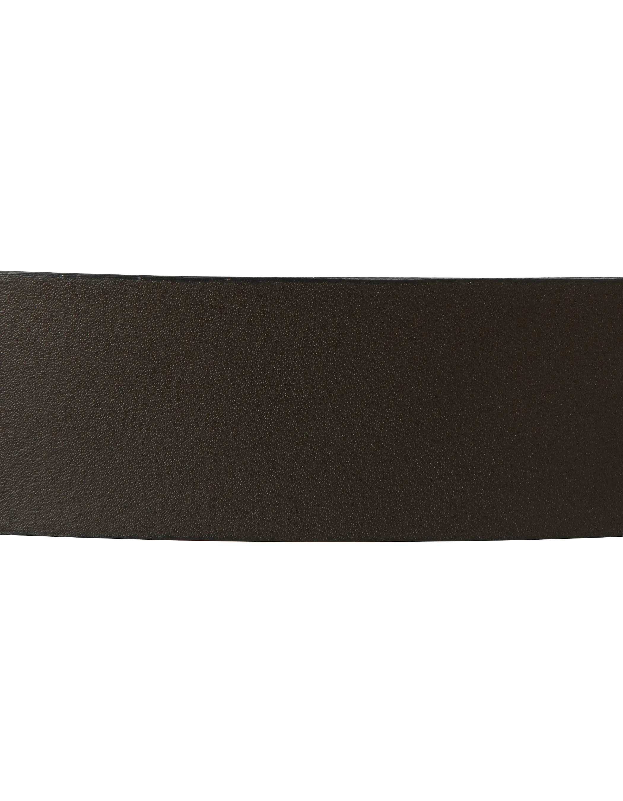 Cinturón negro y marrón reversible en la corteza de cuero de vaca-9