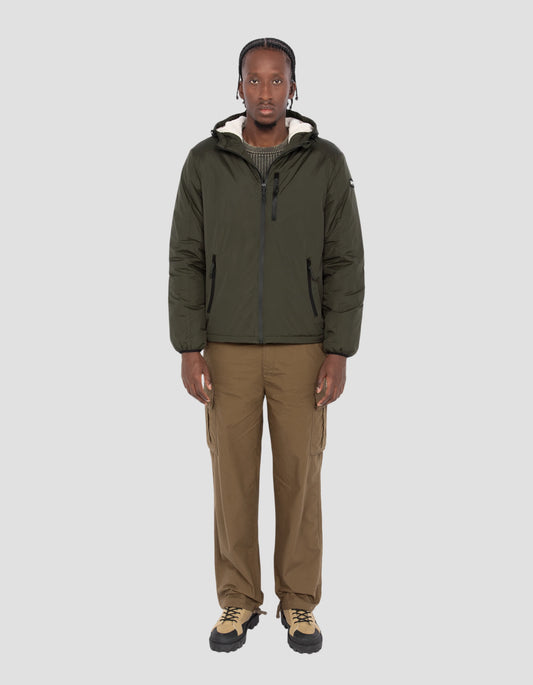 Sherpa säumte Khaki Parka
