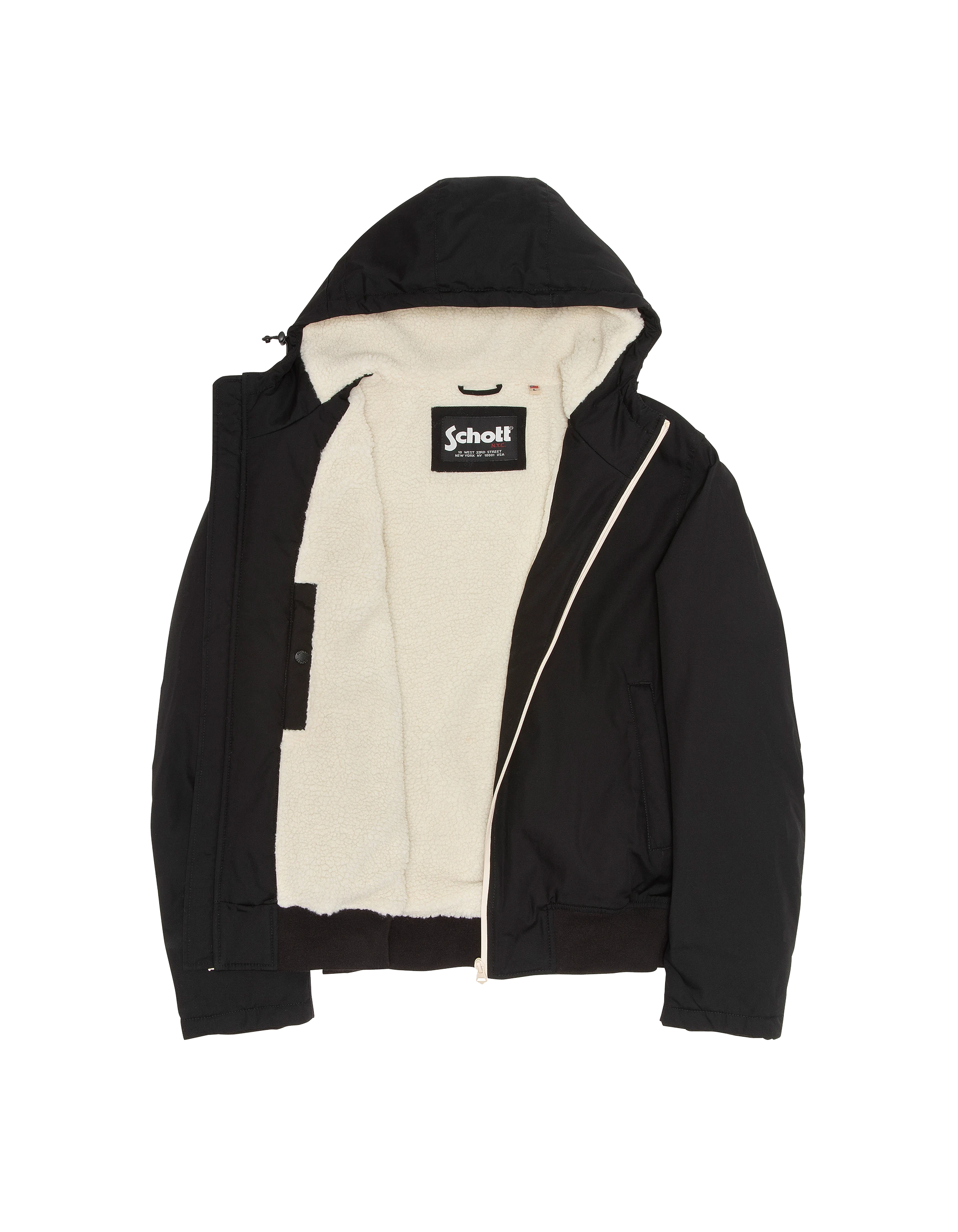 Multipoche nere con cappuccio-7