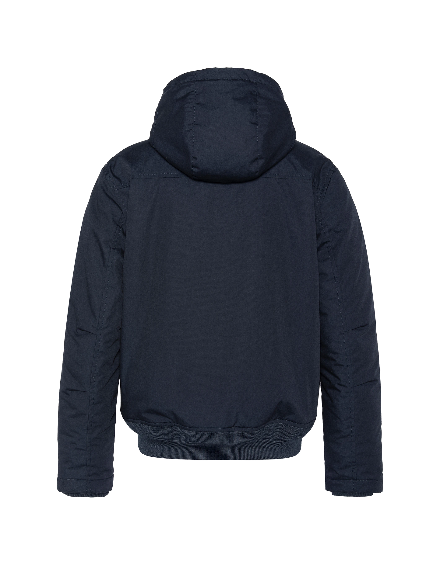 Multicipoches de parka azul marino con sudaderas con capucha