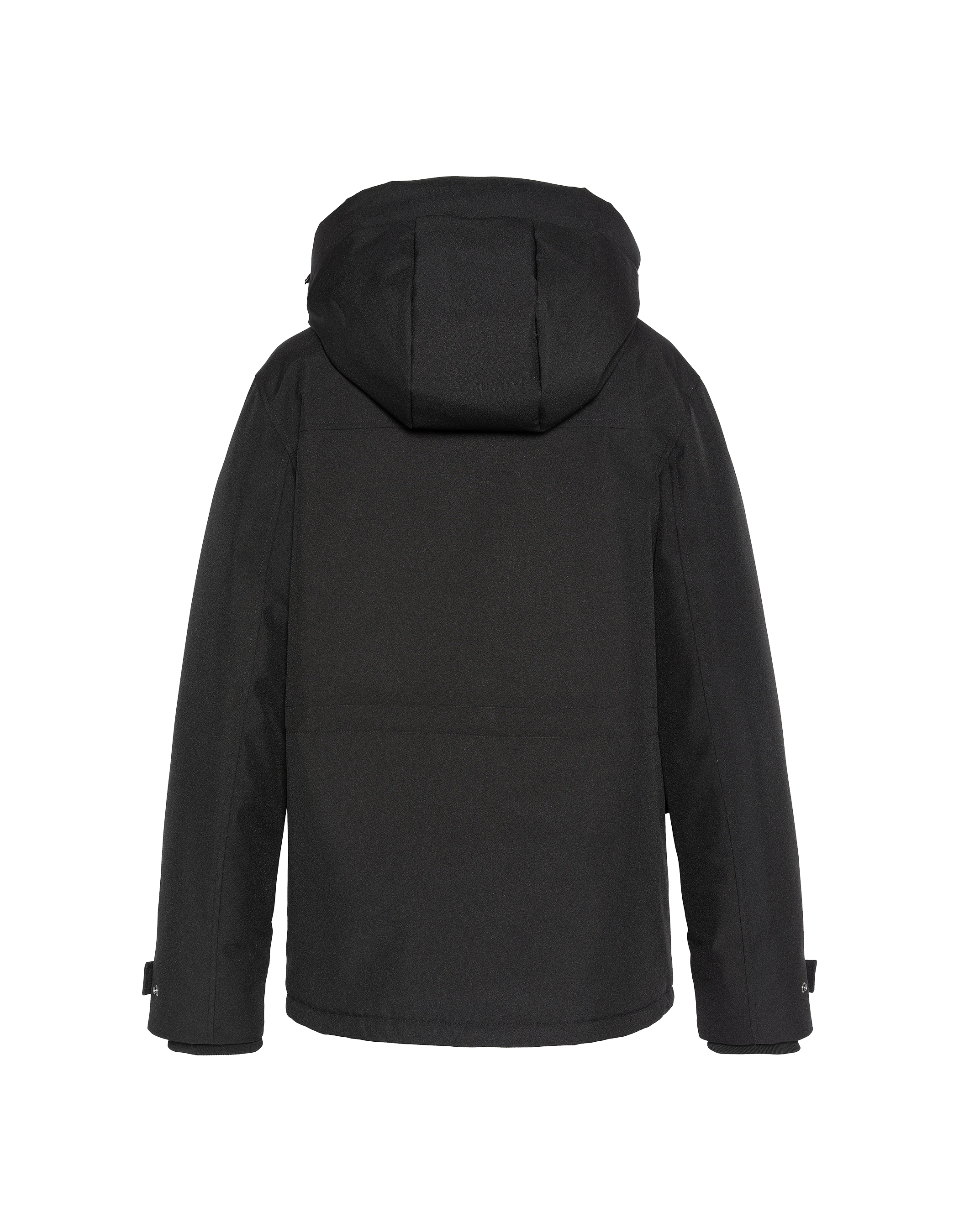 Multipoche nere con cappuccio-11