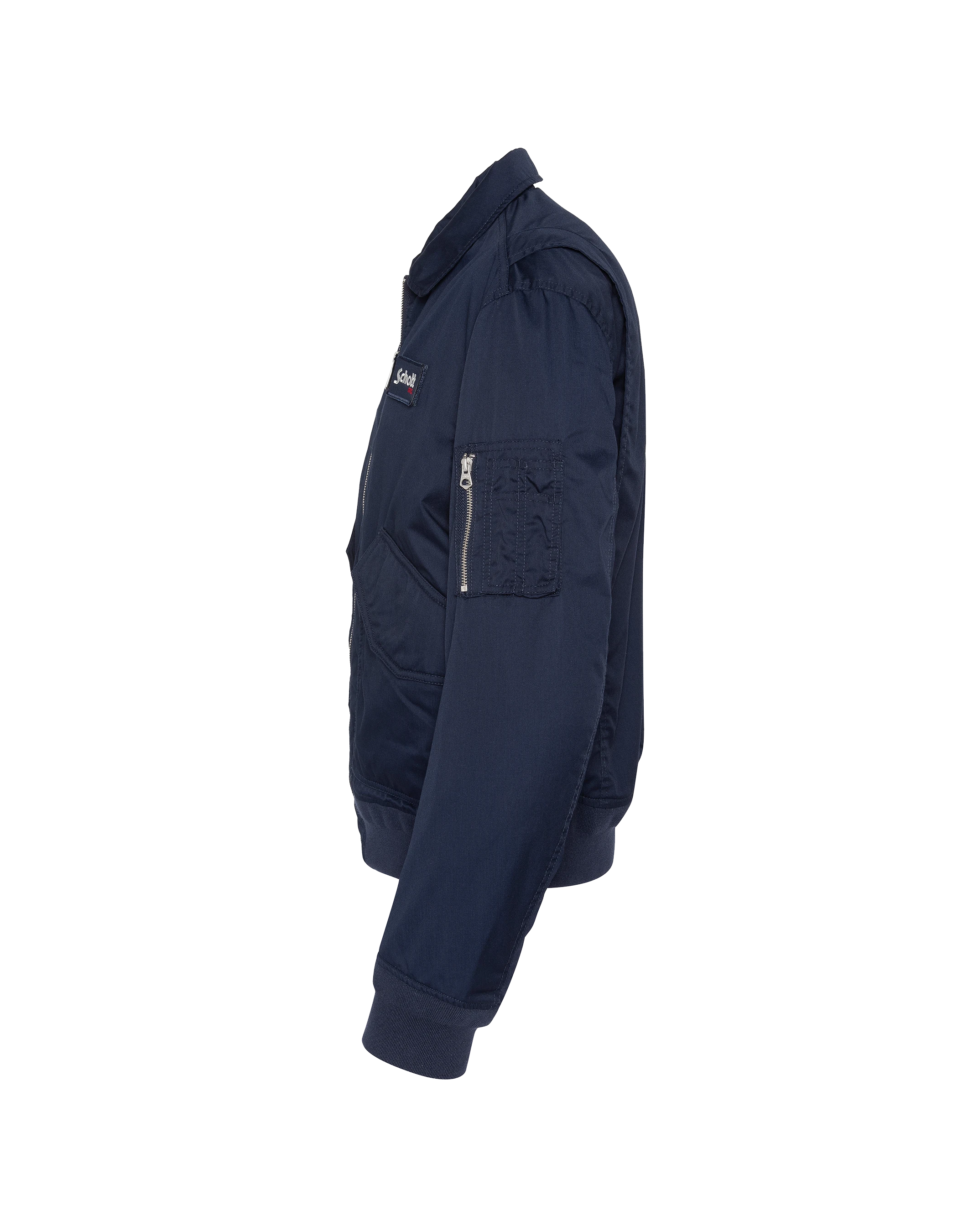 Blouson pilote léger bleu marine type CWU-7