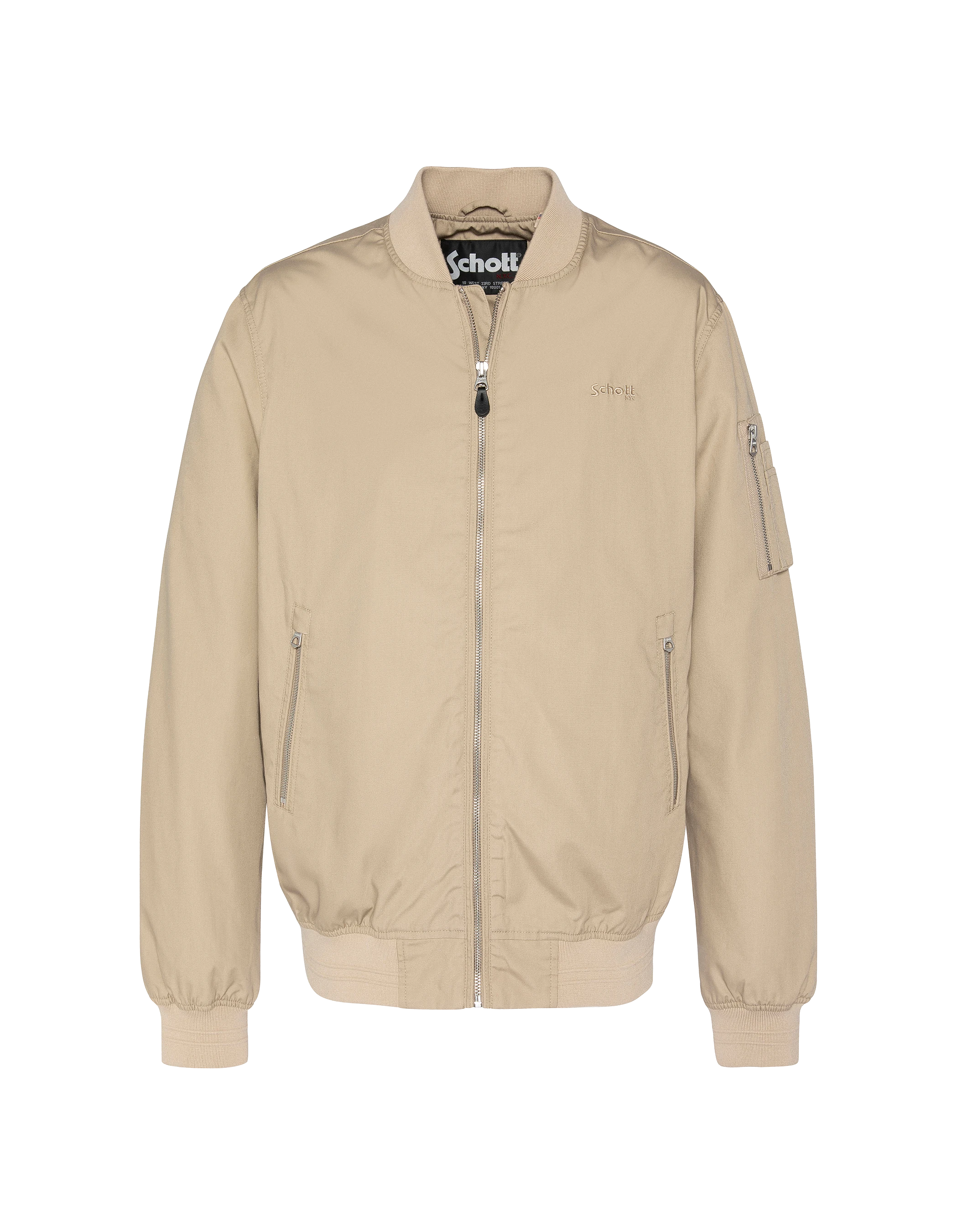 Bomber beige clair léger déperlant-2