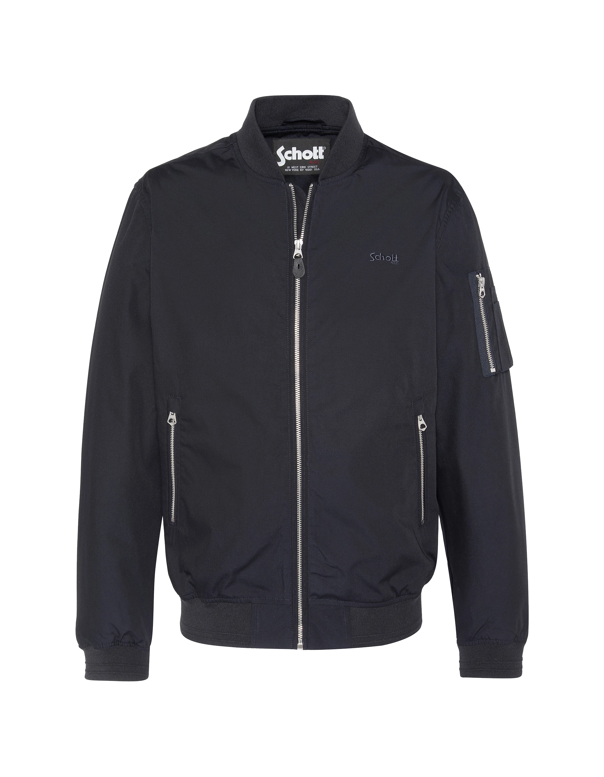 Bomber bleu marine léger déperlant-2