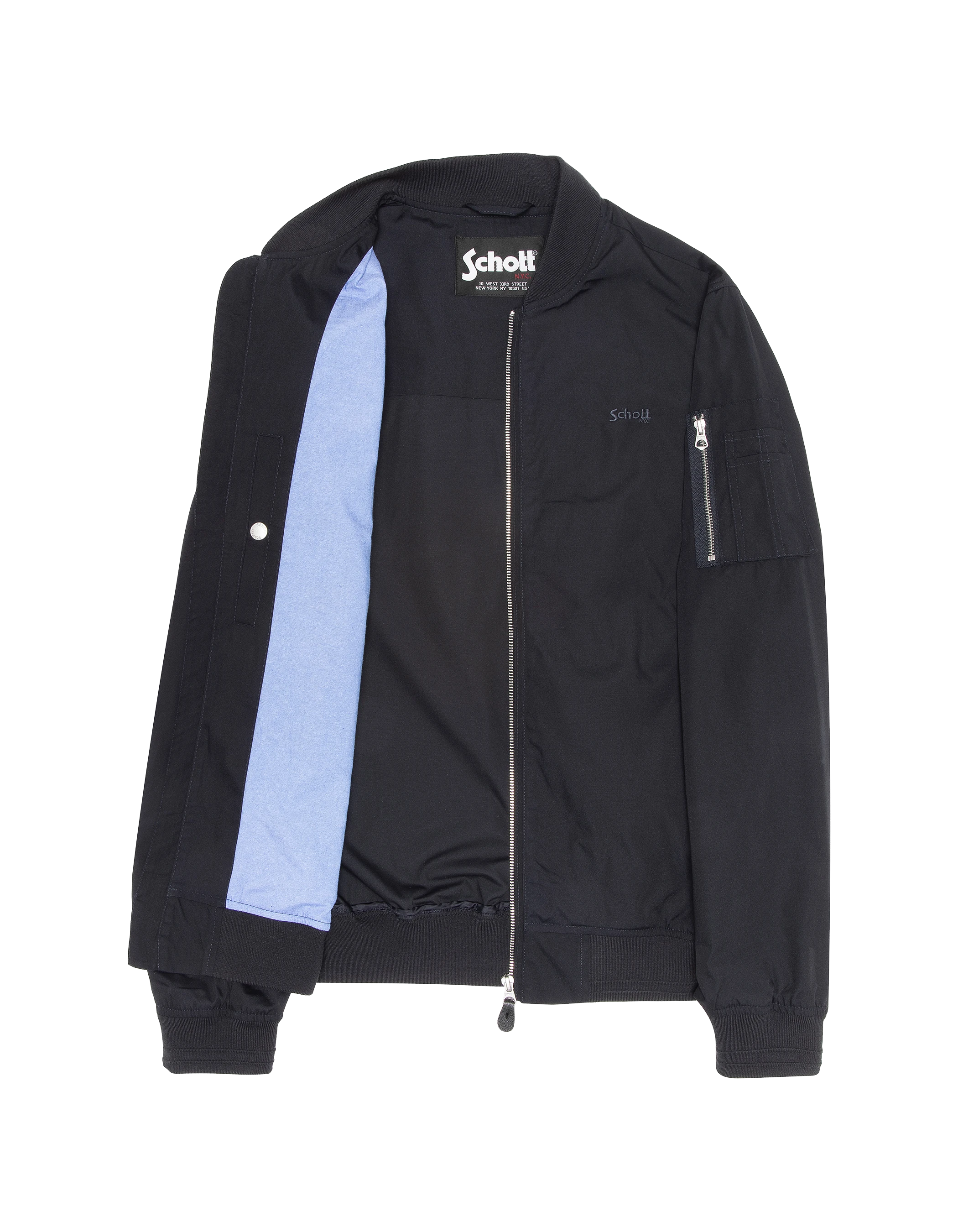 Bomber bleu marine léger déperlant-8