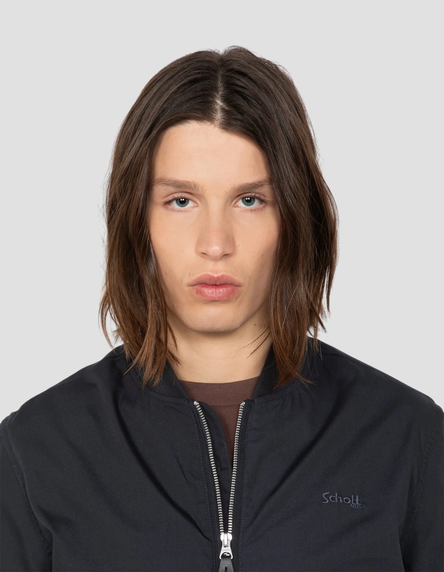 Bomber bleu marine léger déperlant