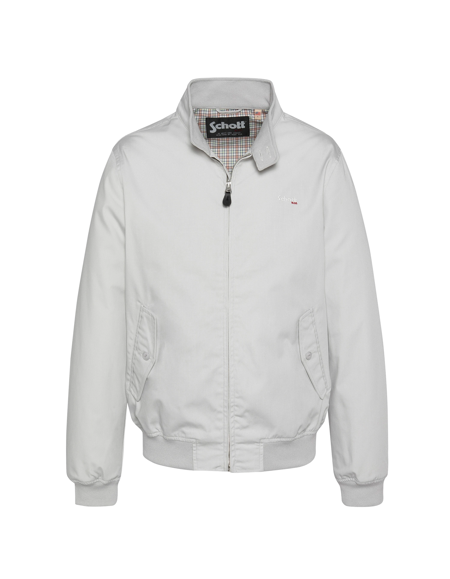 Blouson stardust gris perle