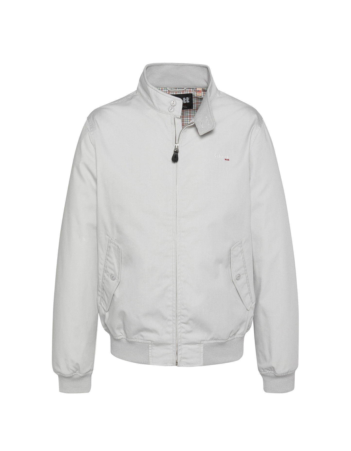 Blouson stardust gris perle