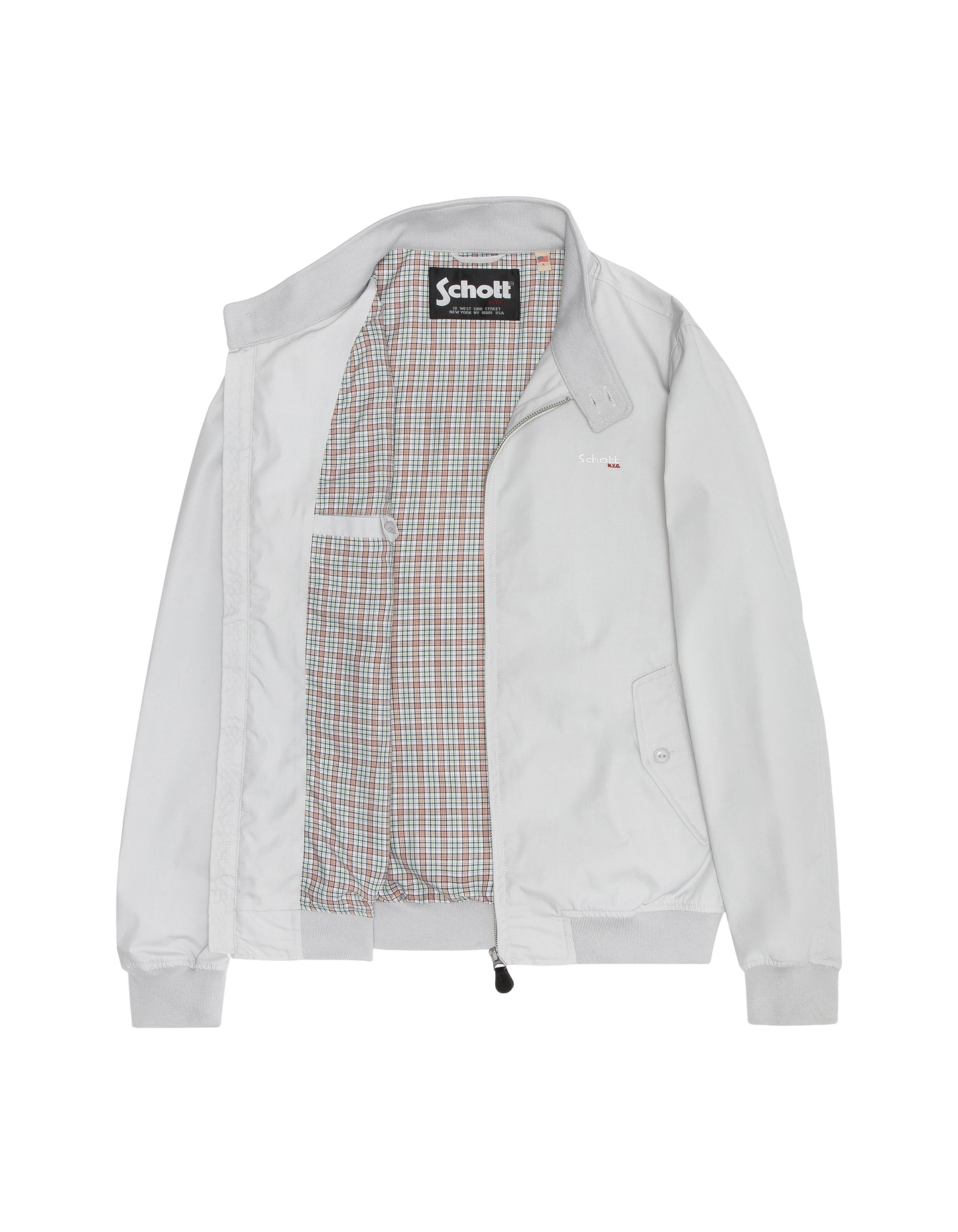 Blouson stardust gris perle