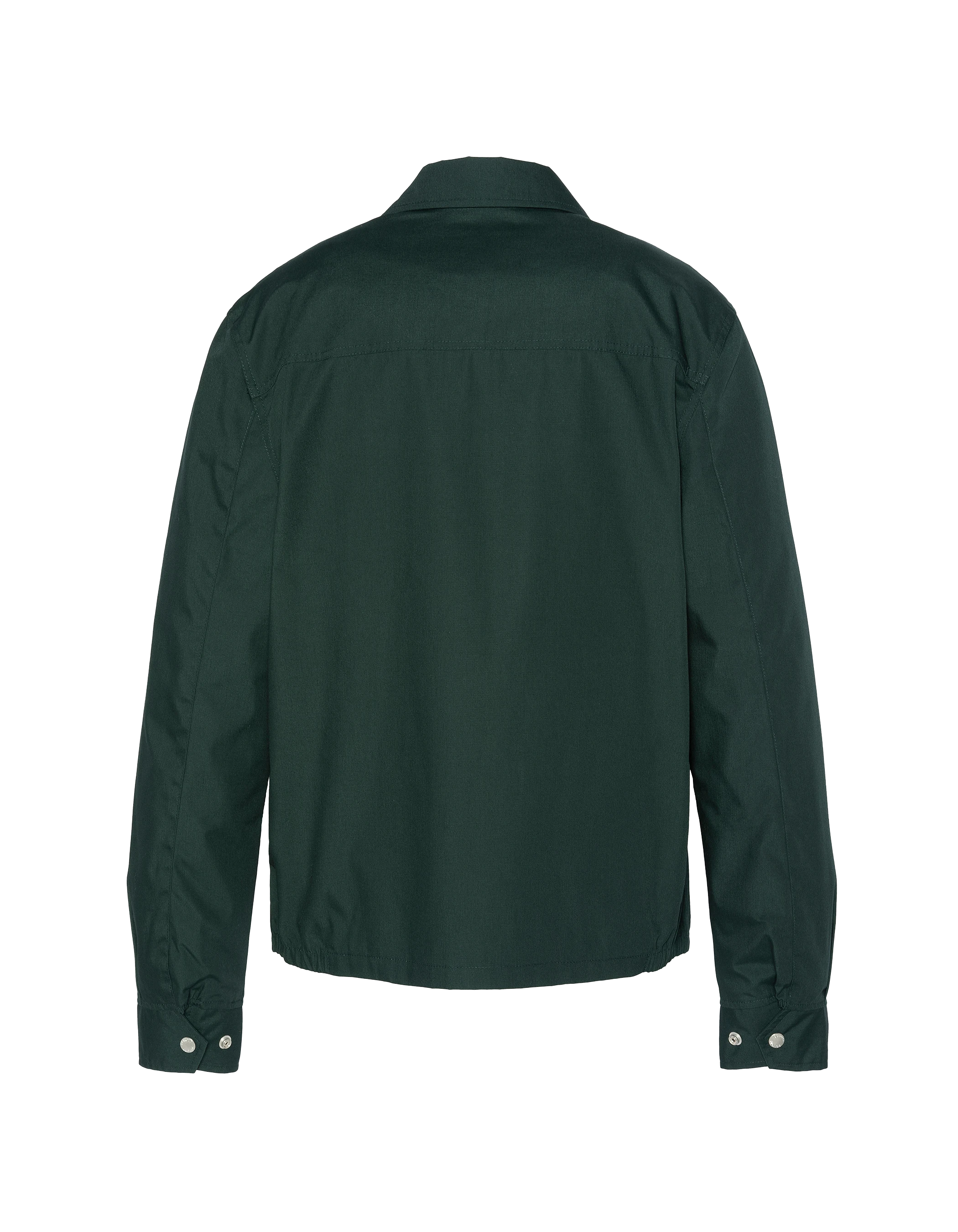 Blouson casual vert foncé-7