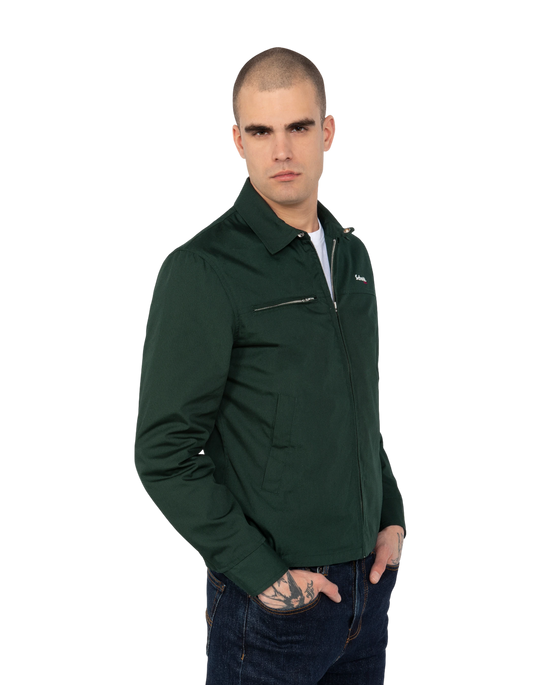 Giacca casual verde scuro