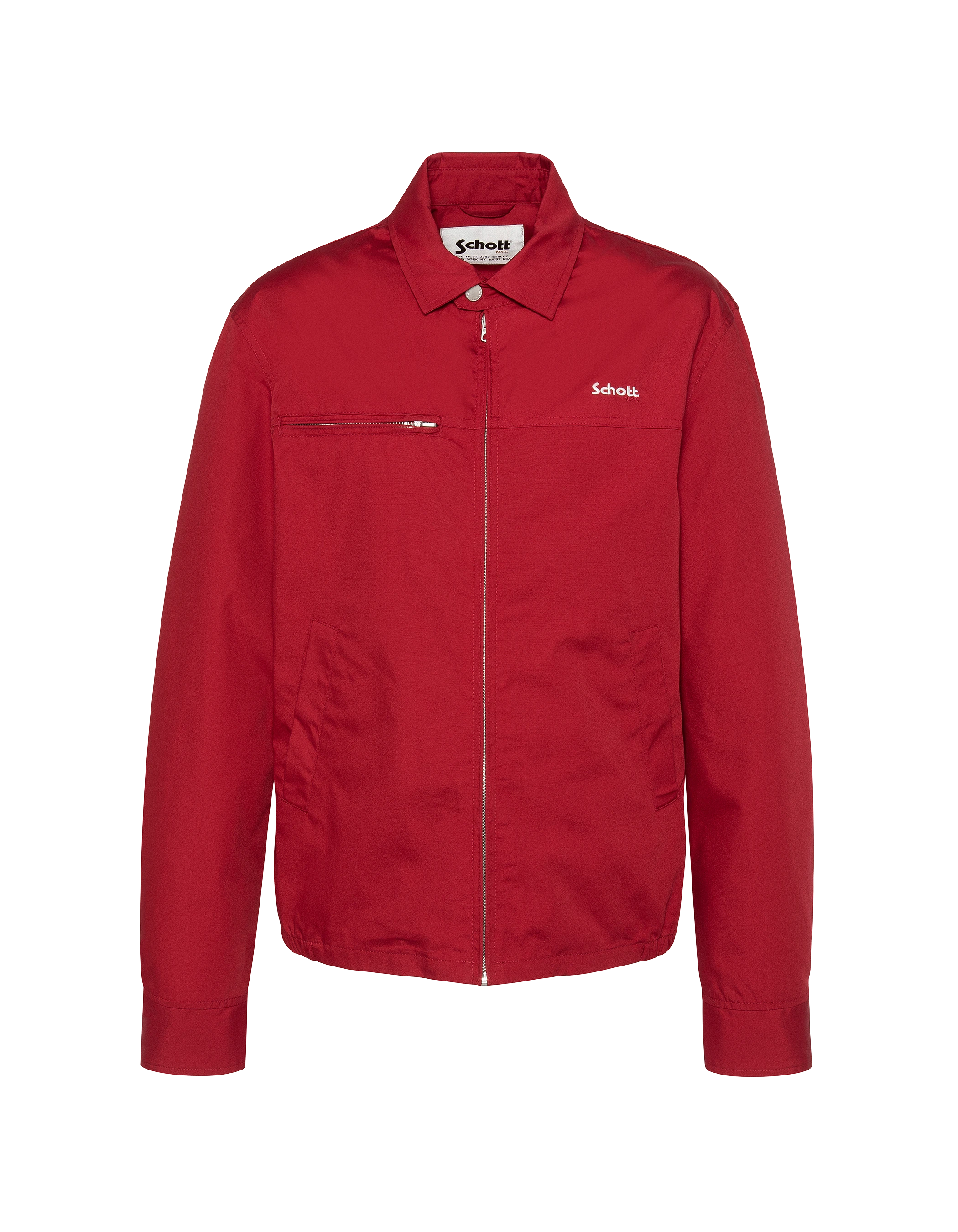 Giacca casual rosso scuro-7