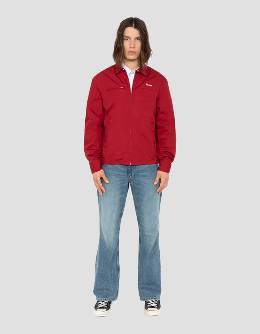 Blouson casual rouge foncé