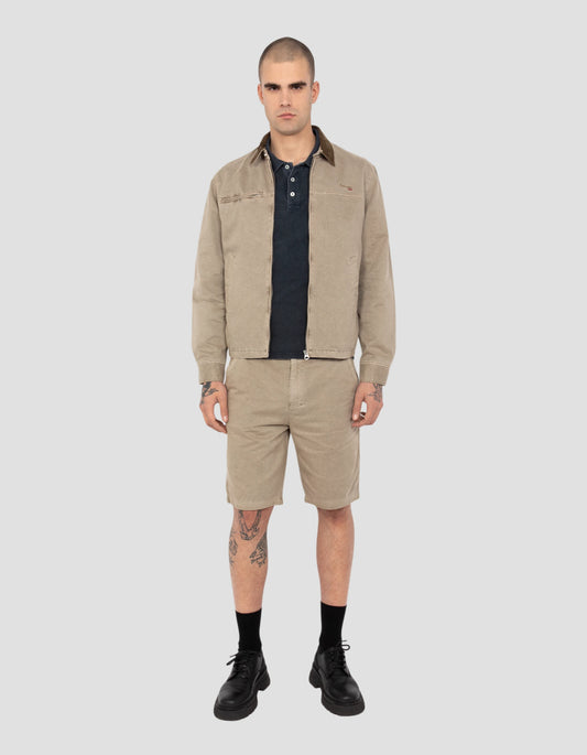 Blouson worker taupe
