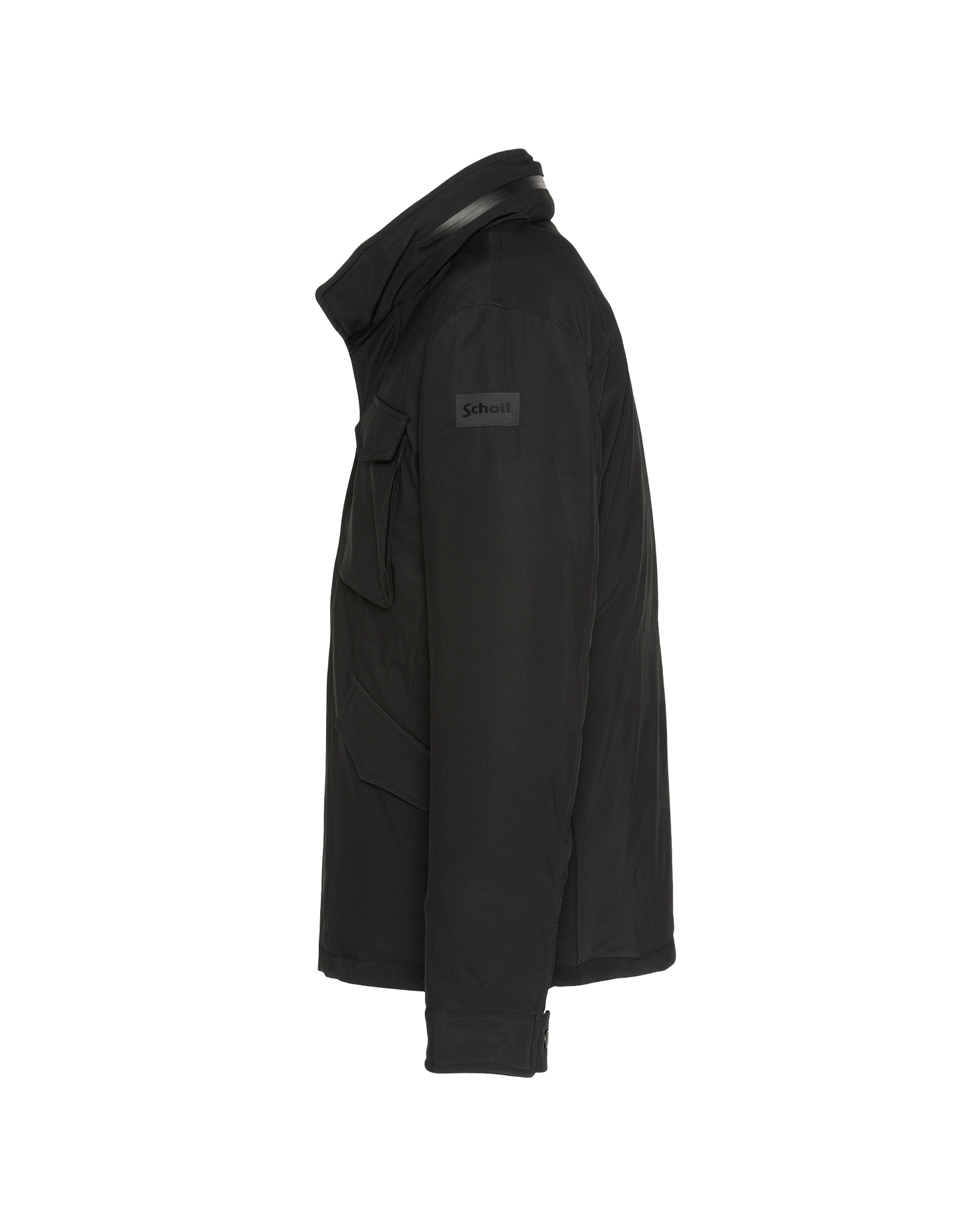 Multipoche nere con cappuccio