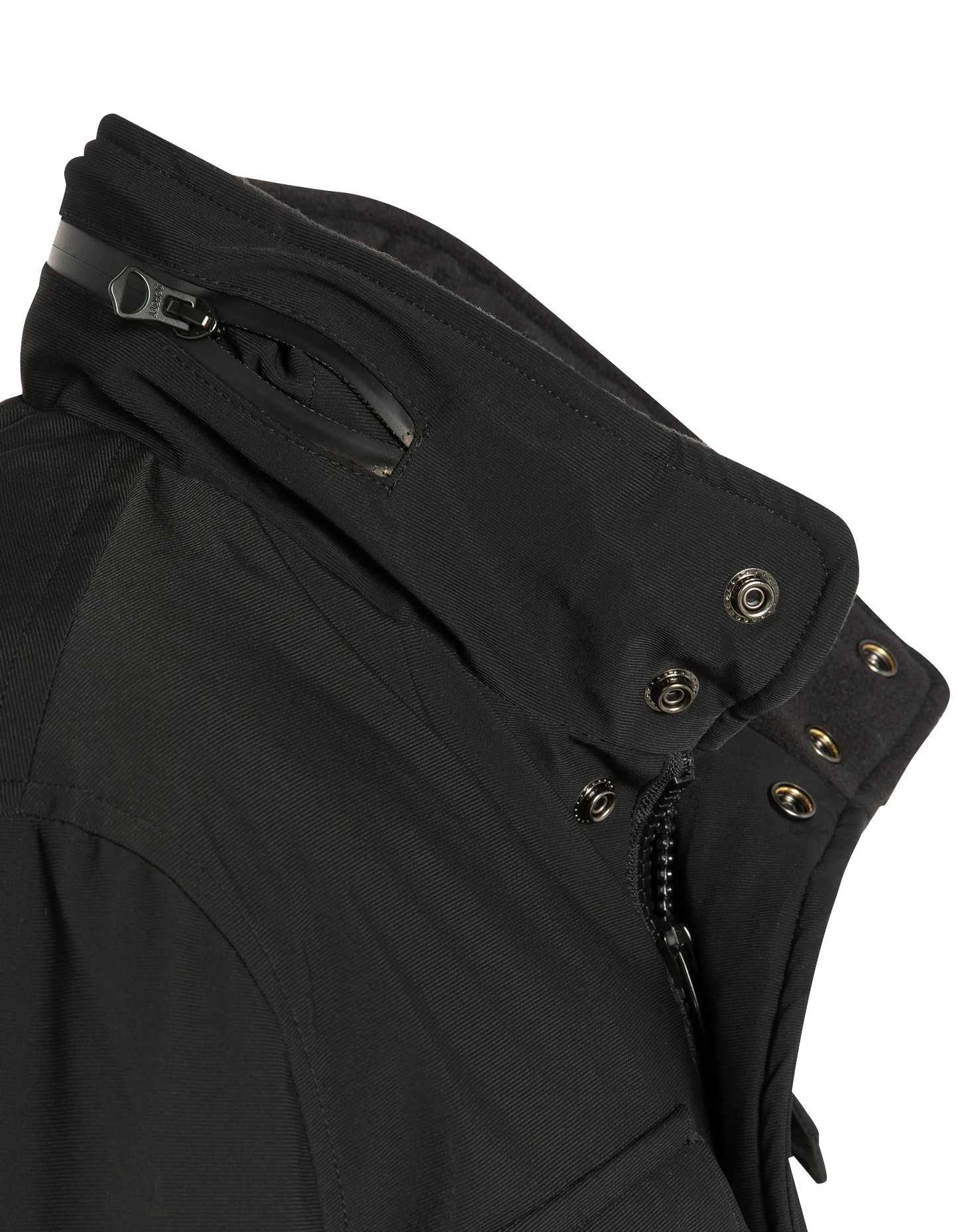 Multipoche nere con cappuccio