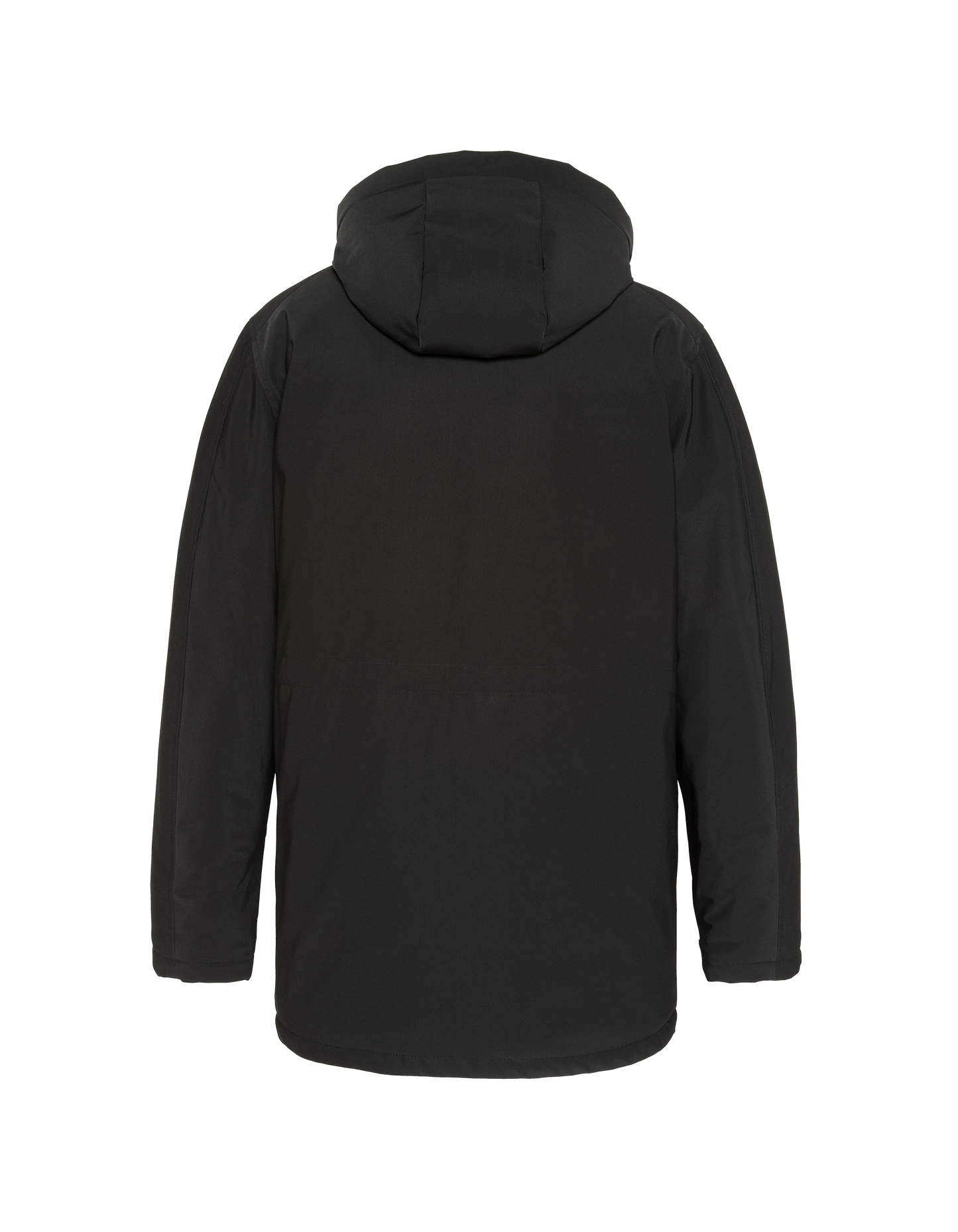 Multipoche nere con cappuccio