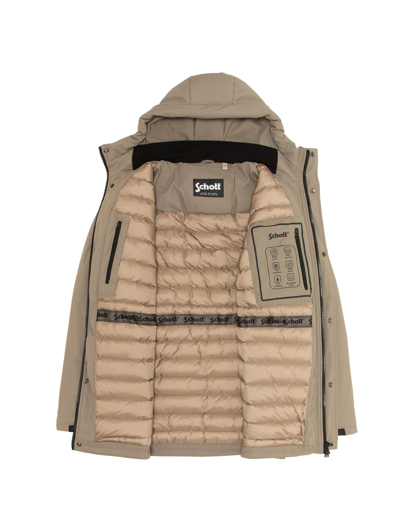 Chppock Parka Multipoced Hight