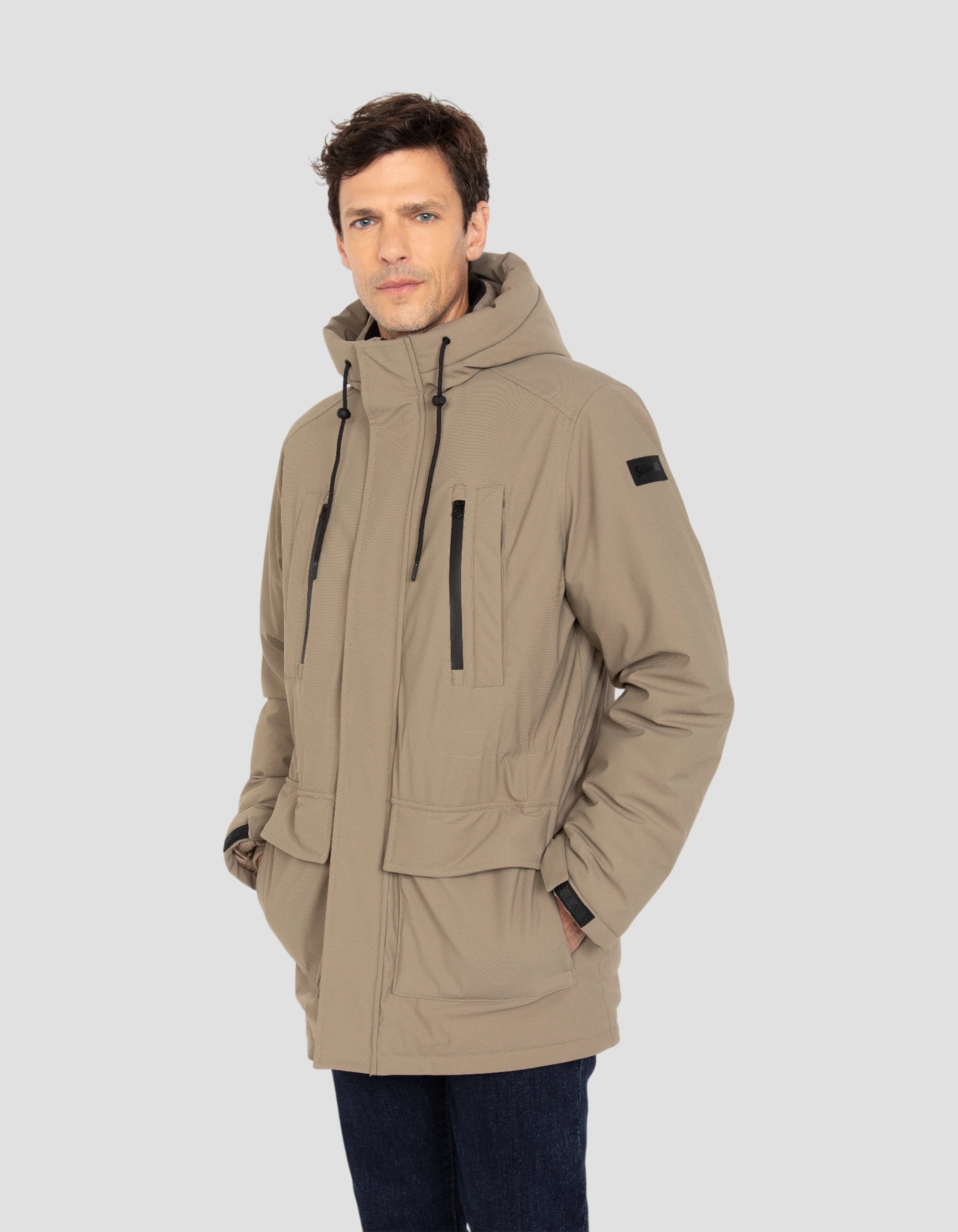 Chppock Parka Multipoced Hight-3