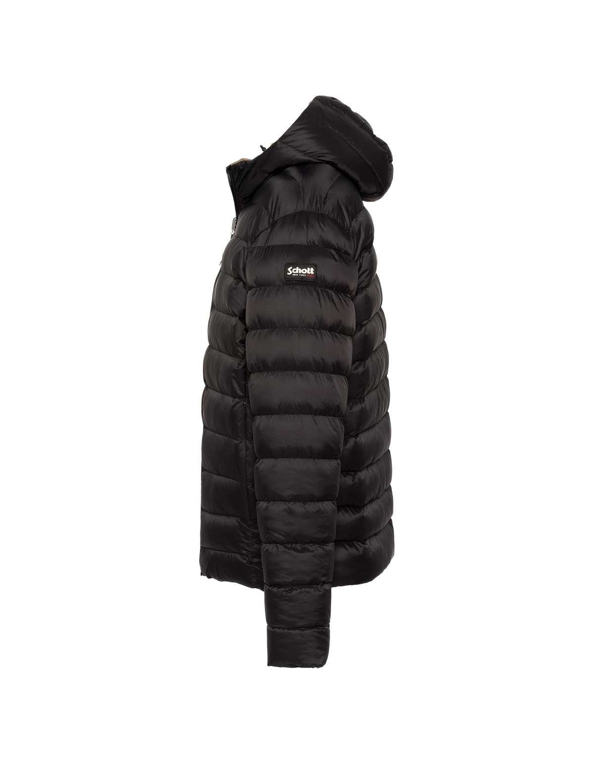 Blouson/doudoune technique réversible beige foncé et noir-5