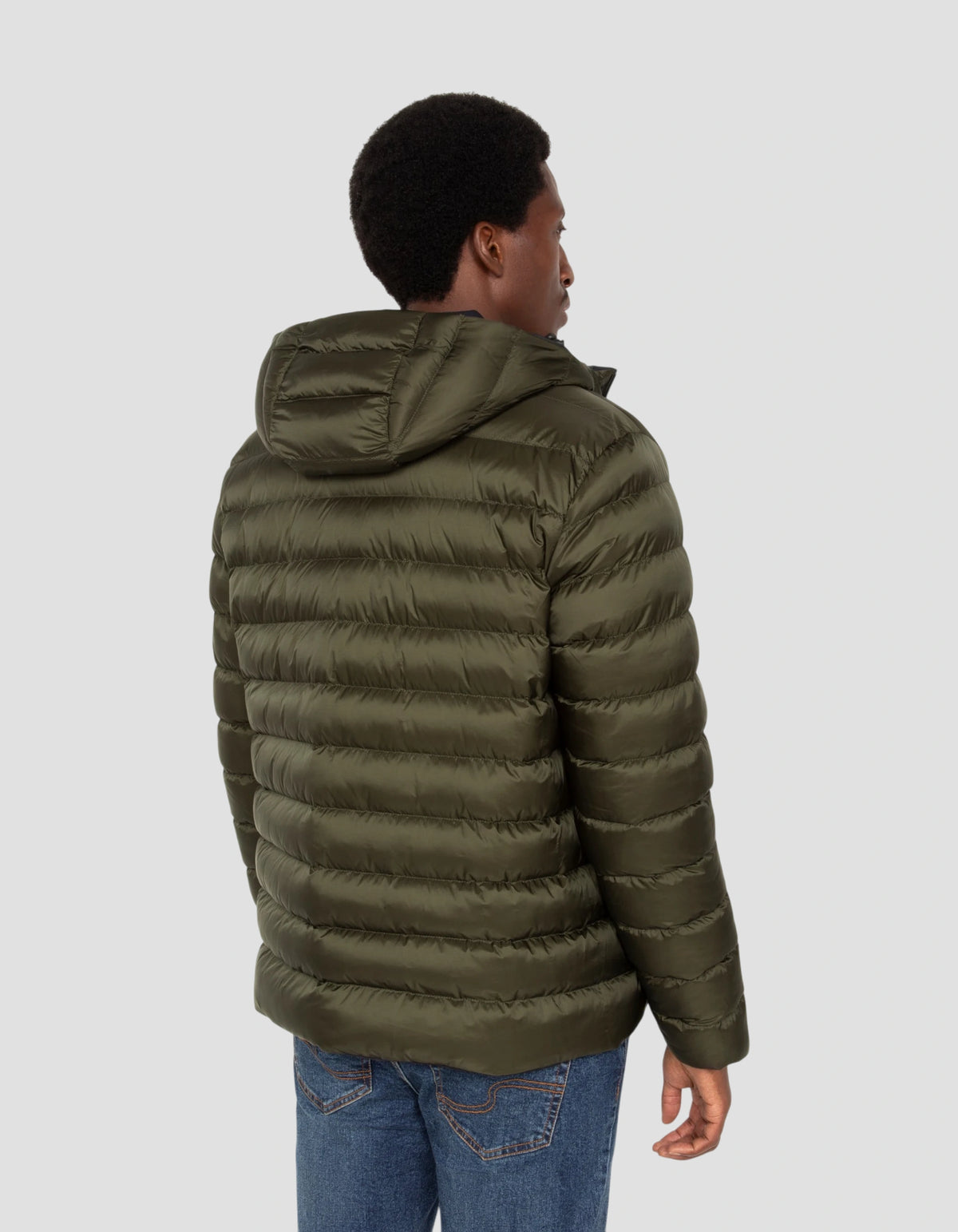 Blouson/doudoune technique réversible marine et kaki-7