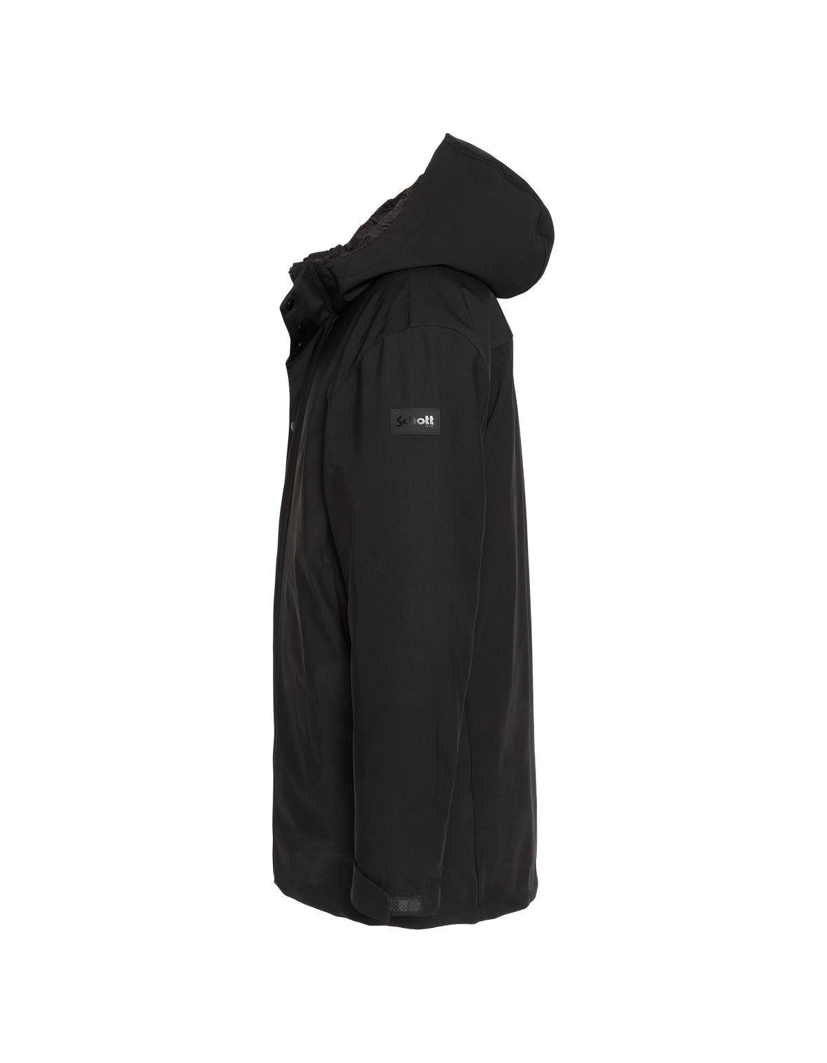 Parka technique à capuche 3 en 1 noire-18