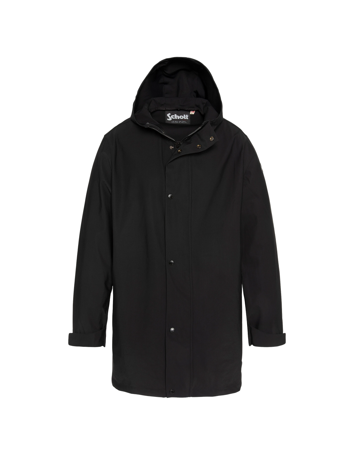 Parka technique à capuche 3 en 1 noire-12
