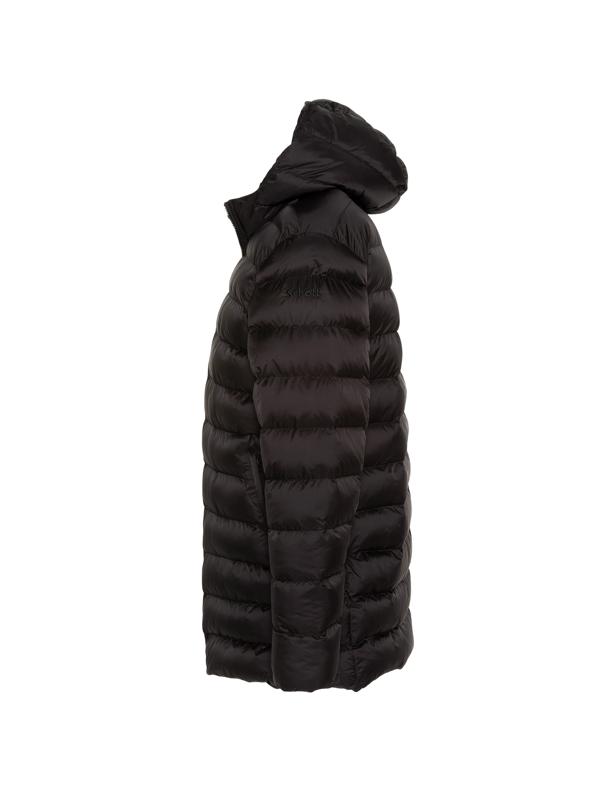 Parka technique à capuche 3 en 1 noire