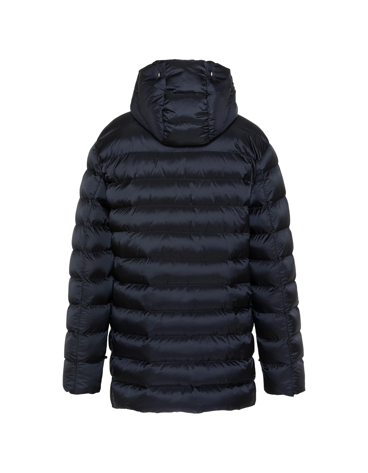 Technischer 3-in-1-Parka mit Kapuze in Dunkelbeige und Marineblau