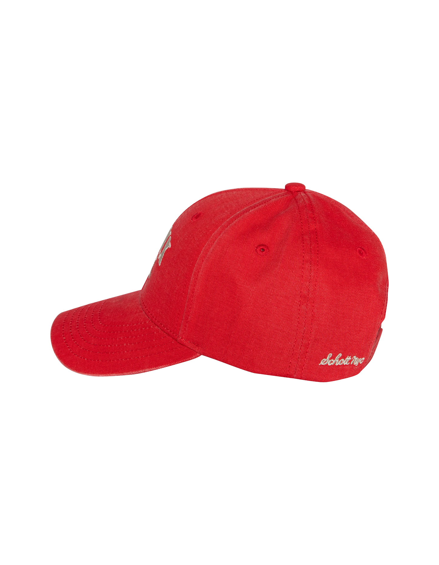Casquette city district rouge