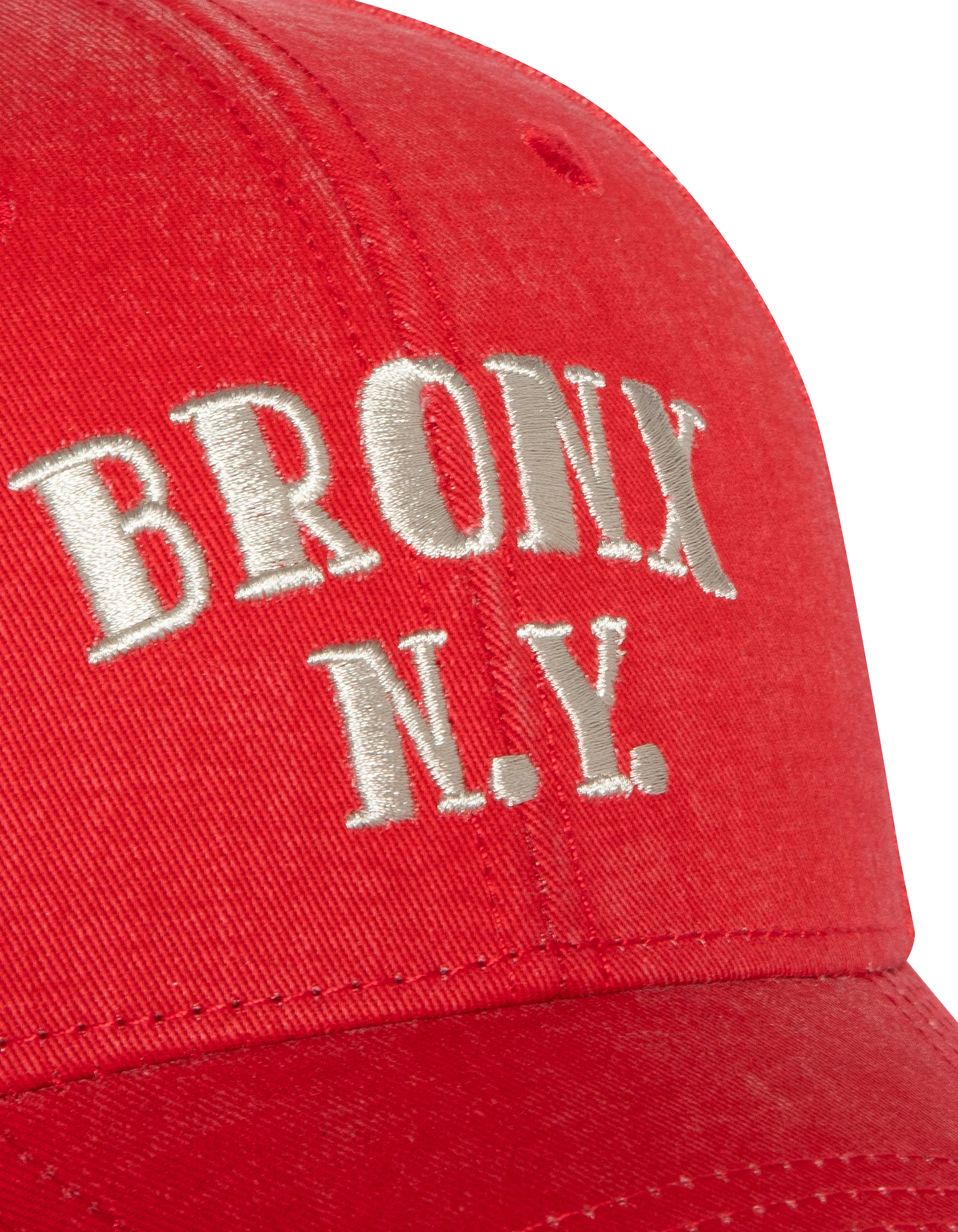 Casquette city district rouge