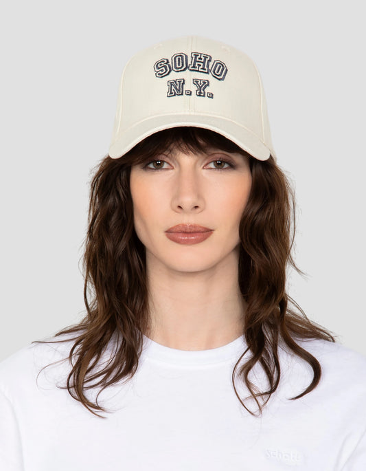 Casquette city district blanche