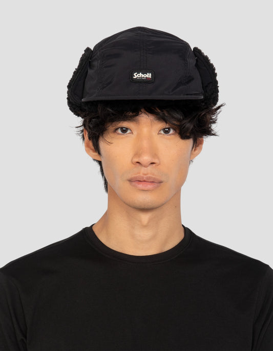 Sherpa Black Chapka Cap