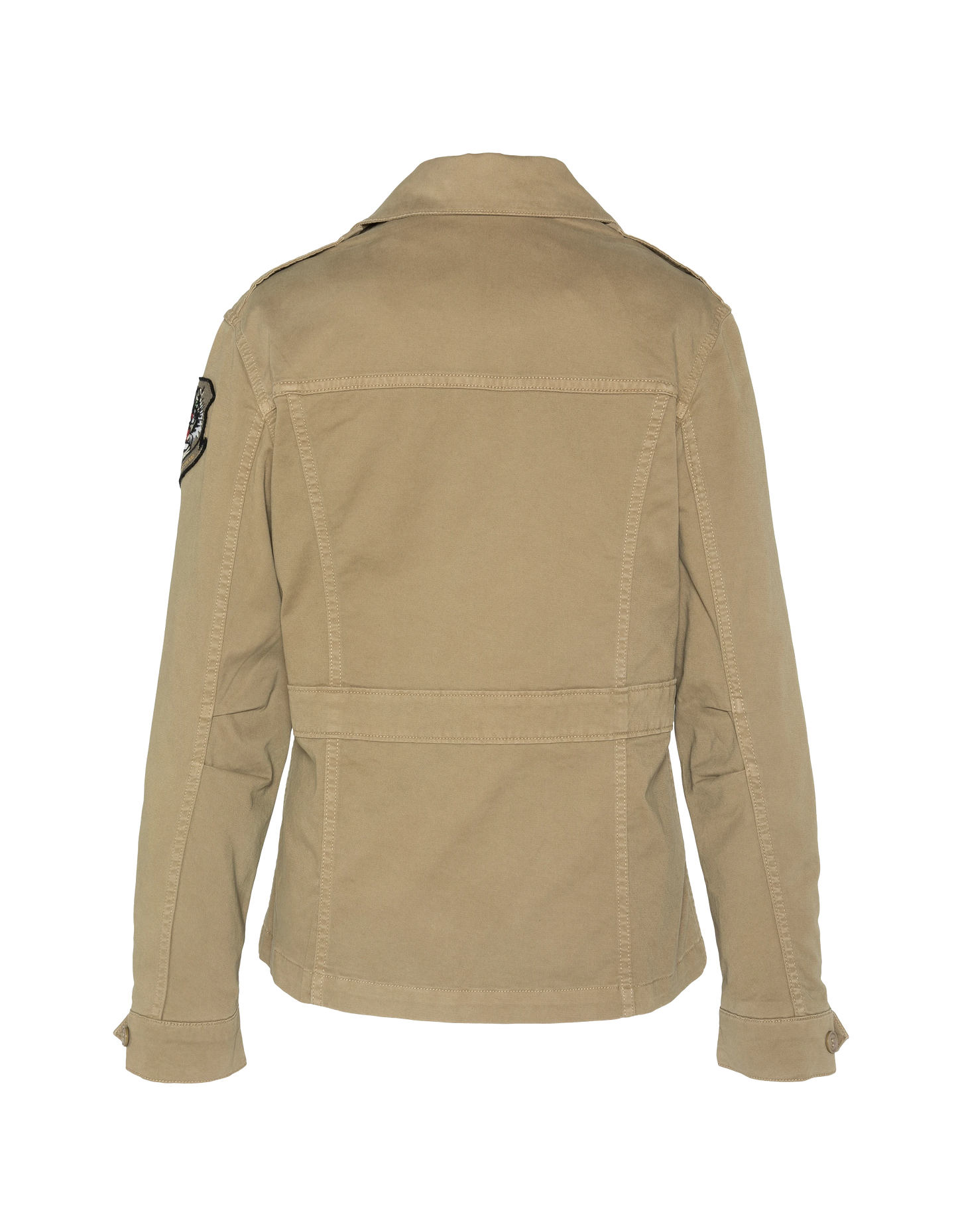 Veste army surteint kaki clair