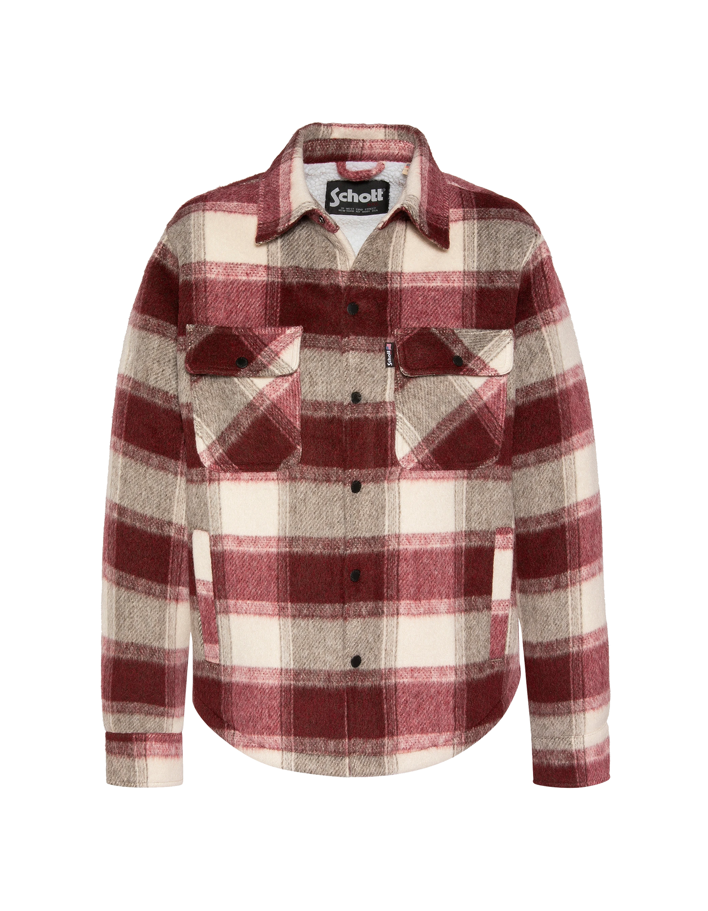 Giacca a controllo rivestita al rivestimento Sherpa