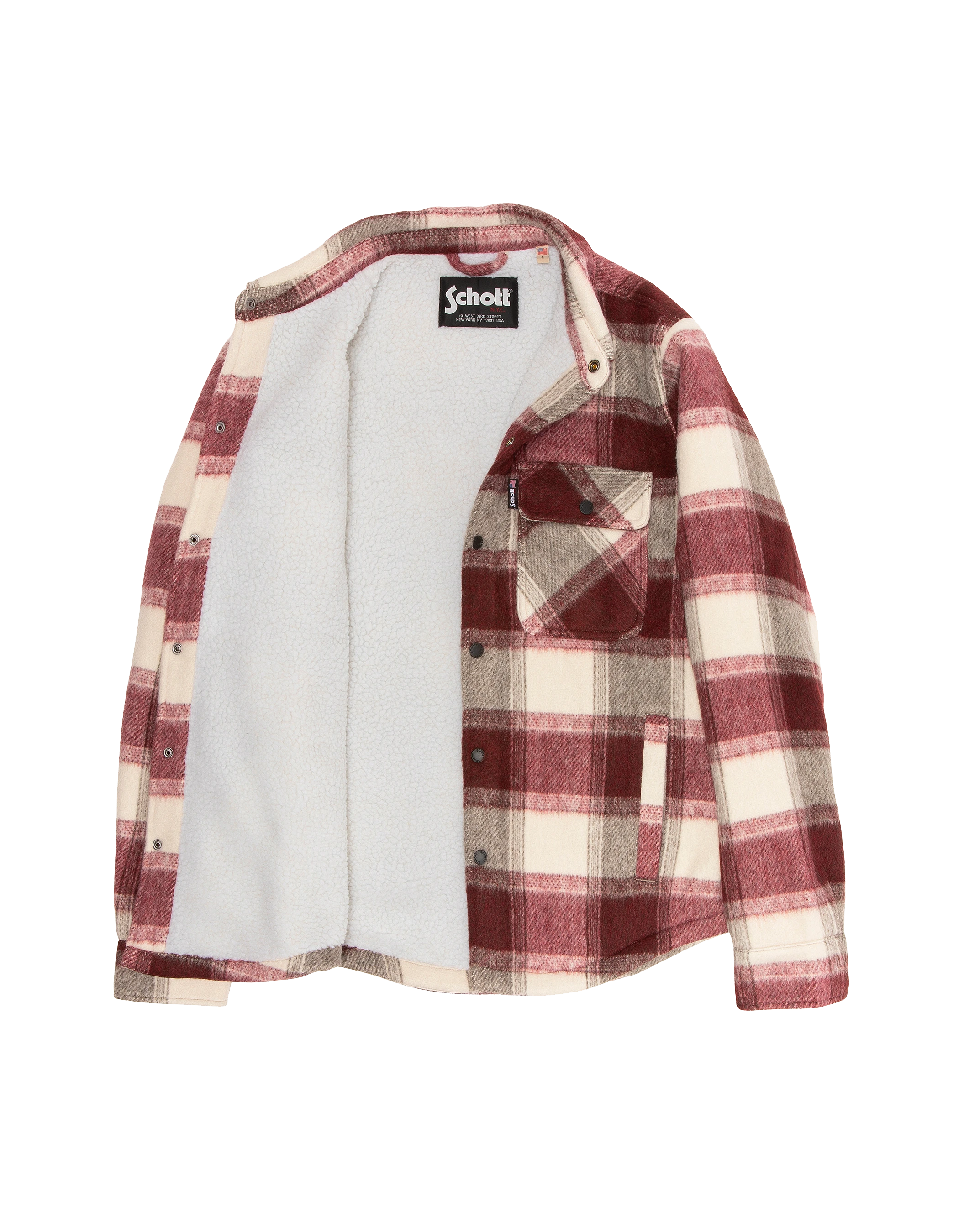 Giacca a controllo rivestita al rivestimento Sherpa-7