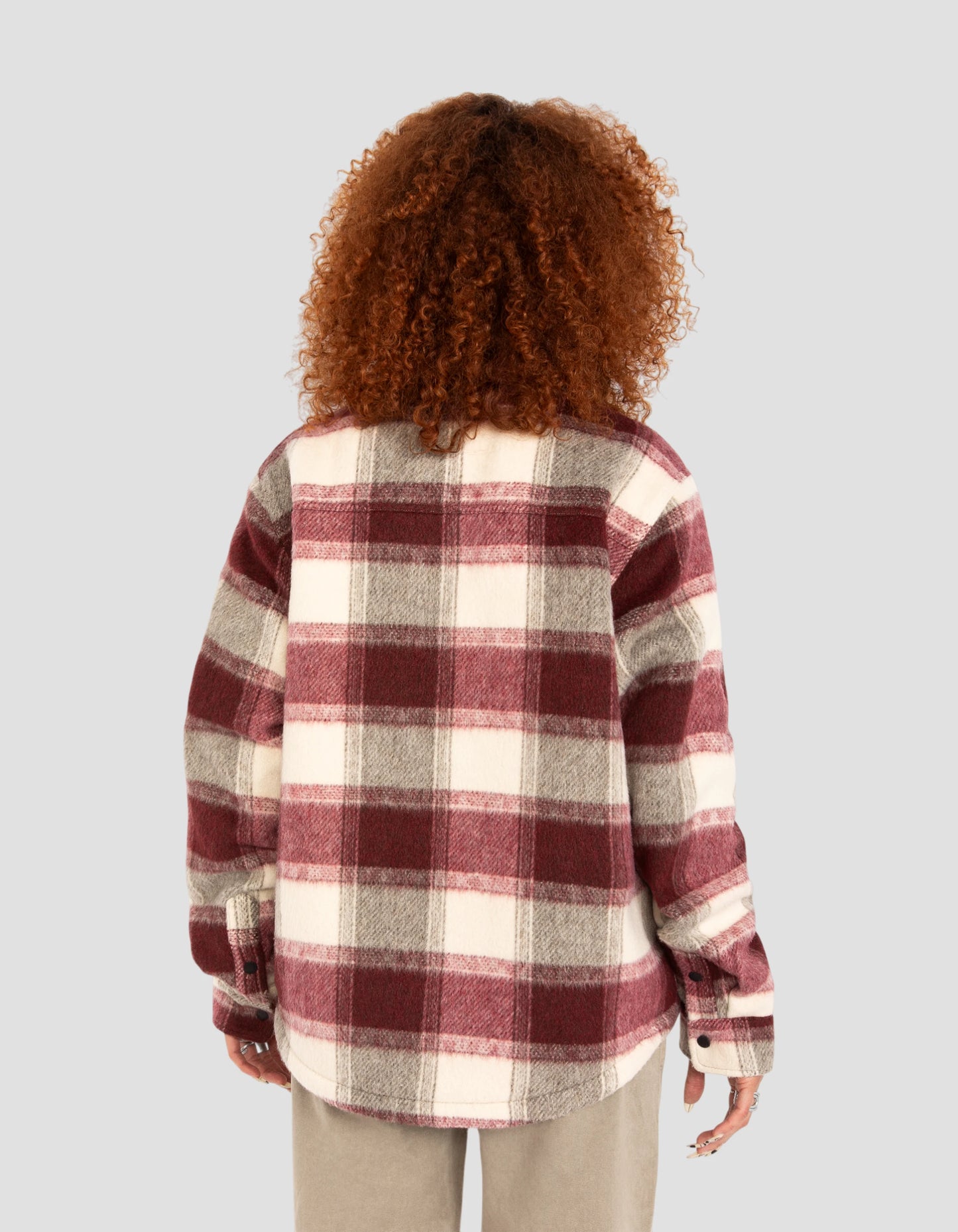 Giacca a controllo rivestita al rivestimento Sherpa