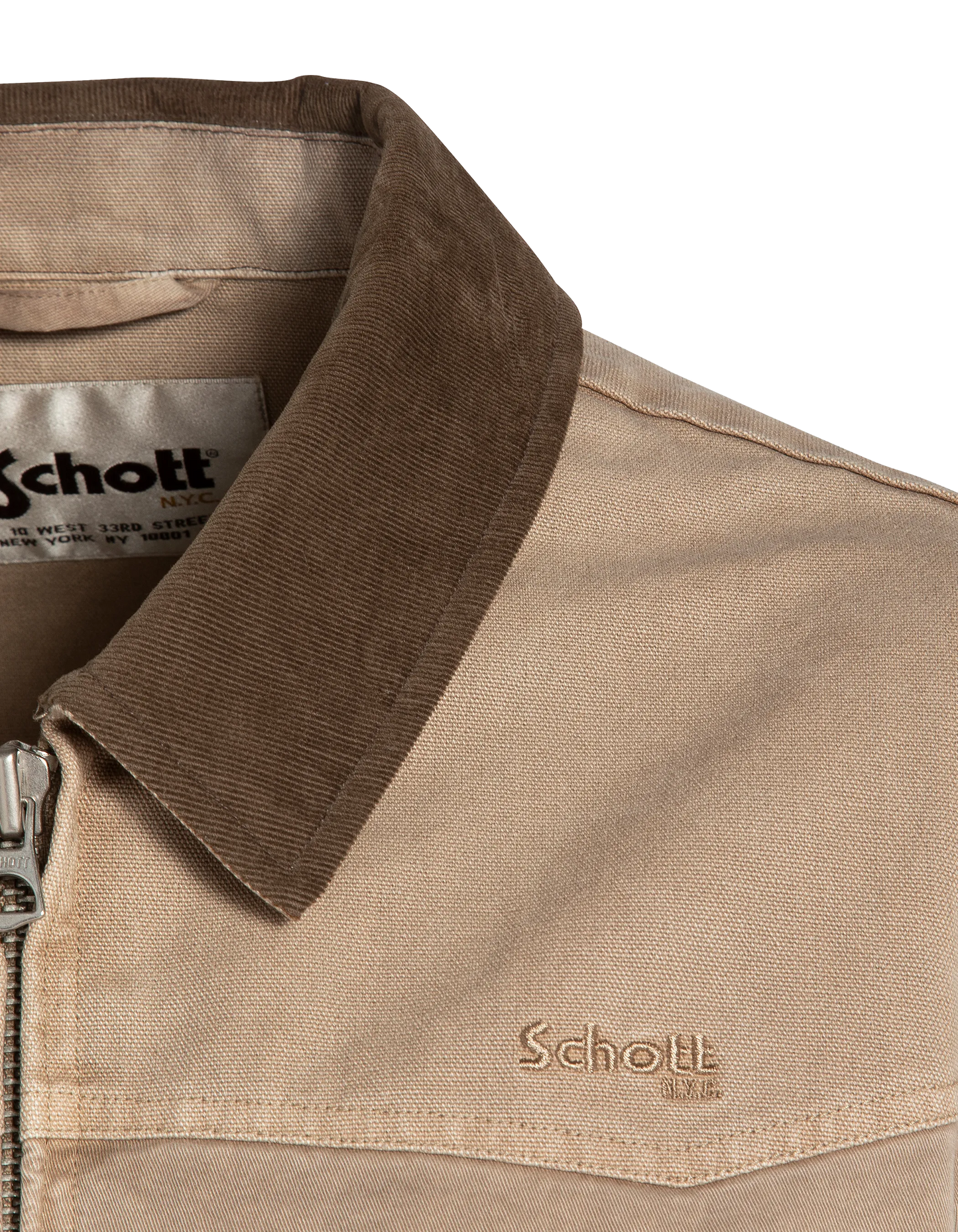 Giacca bimateriale vintage color tortora