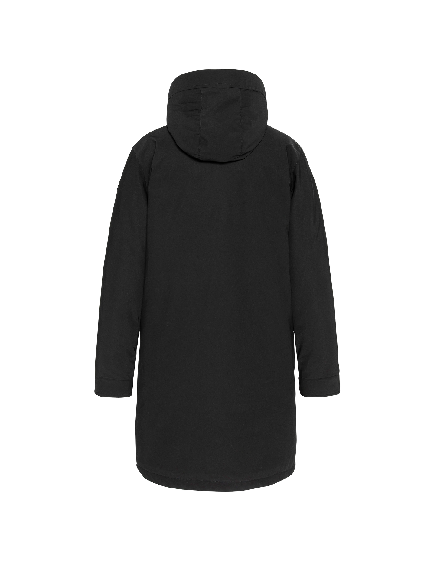 Multipoche nere con cappuccio