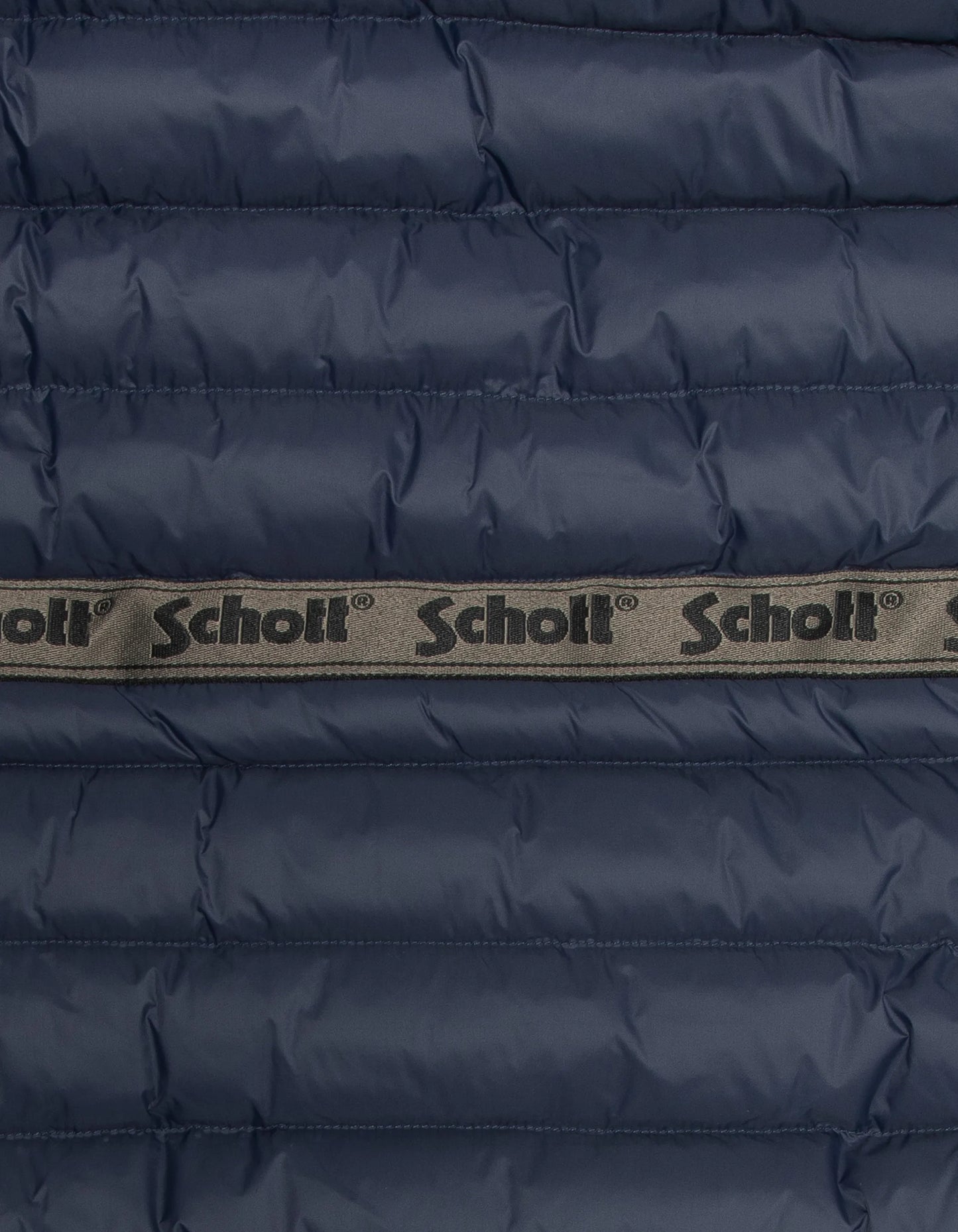 Navy Parka Multipoches con felpa con cappuccio