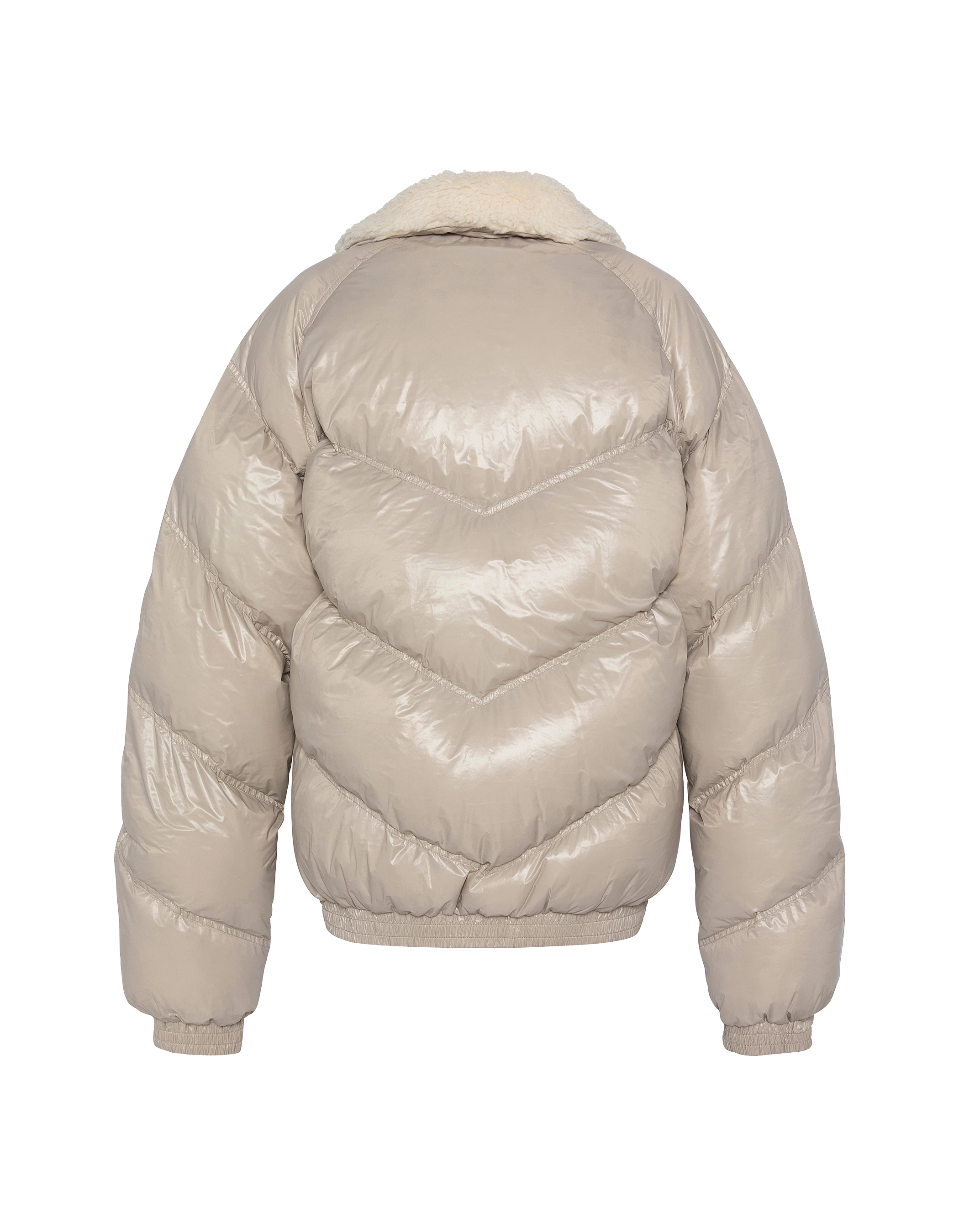 Retro Streetwear Shiny Beige-7