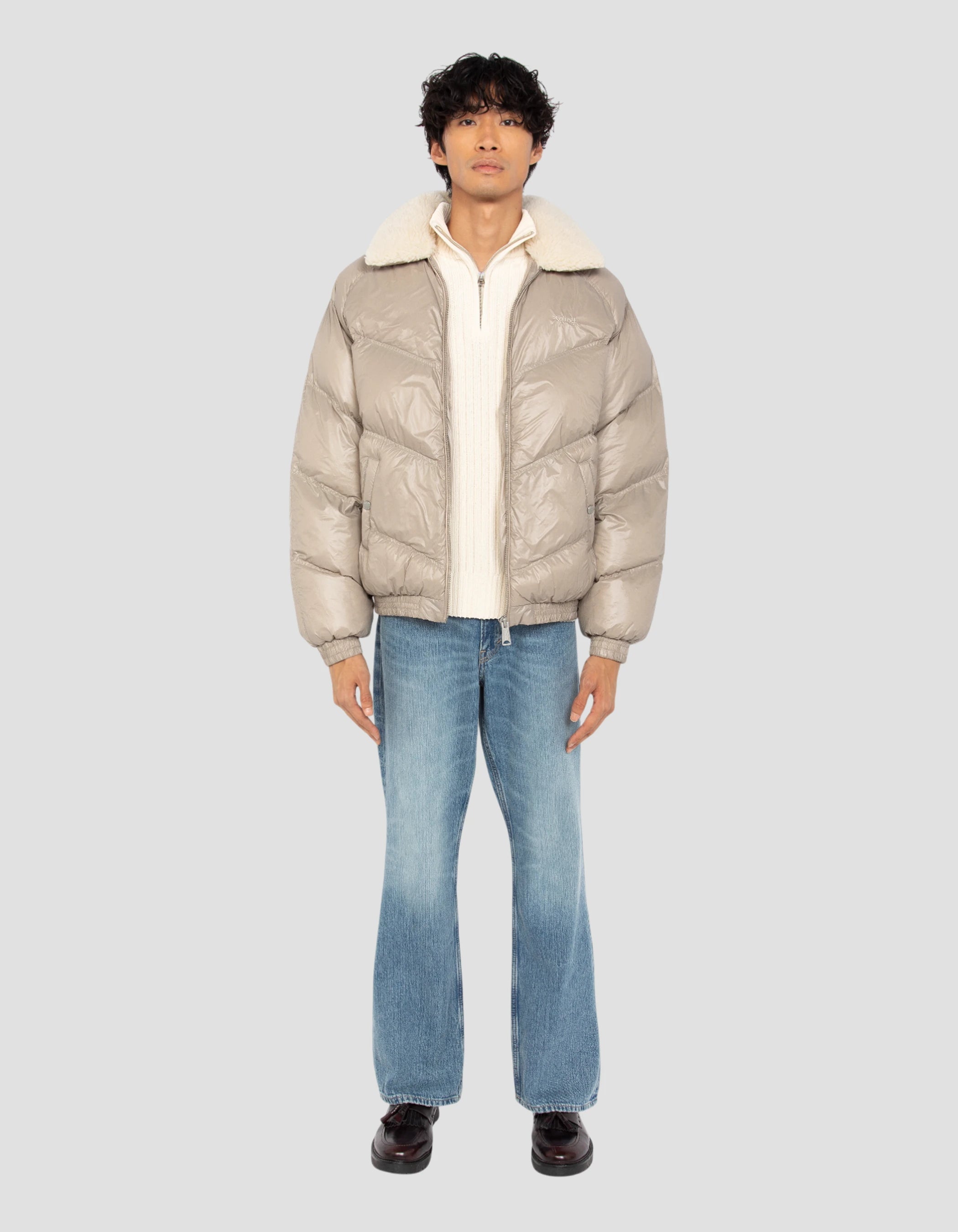 COOTIE COOTIE / 60/40 Cloth Down Jacket(Beige) - COOTIE ⁄ 60⁄40