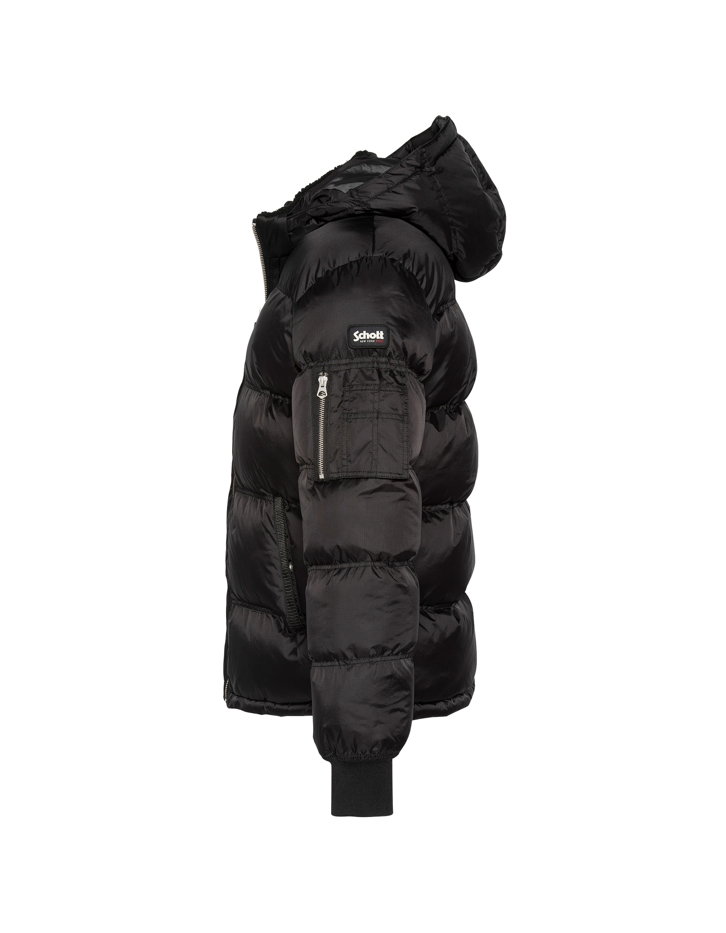 Black Army hooded jacket