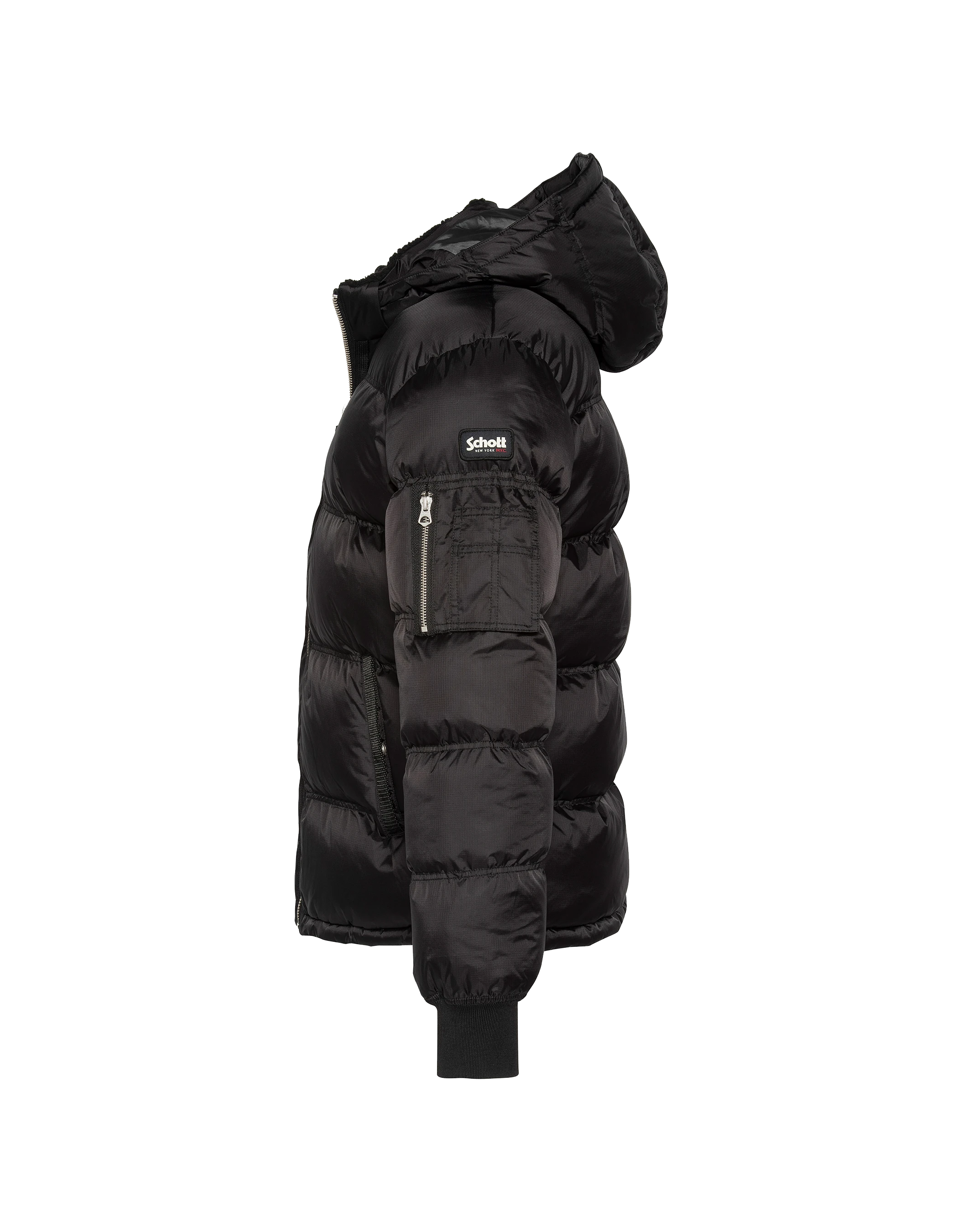 Black Army hooded jacket-9