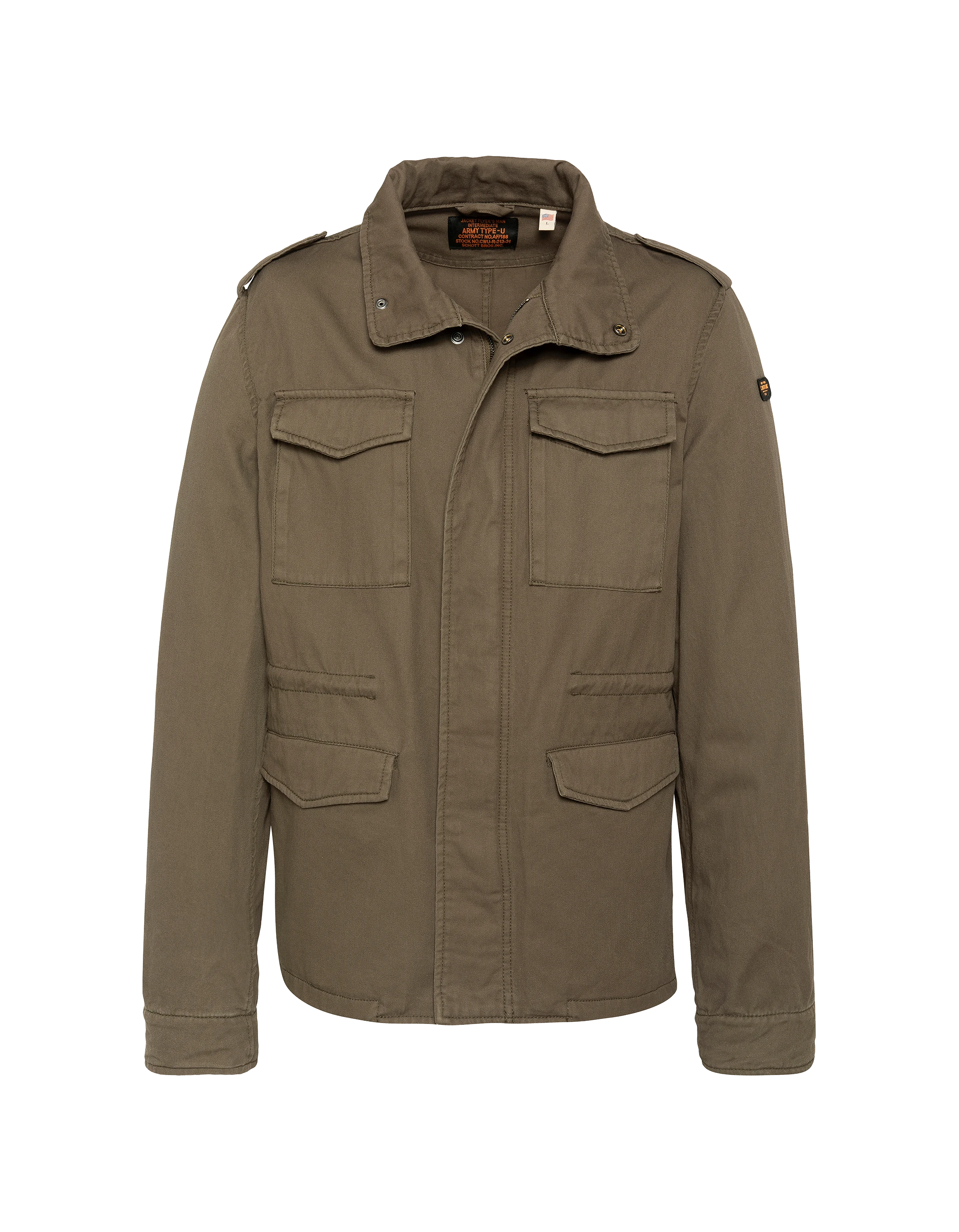 Veste militaire kaki-1
