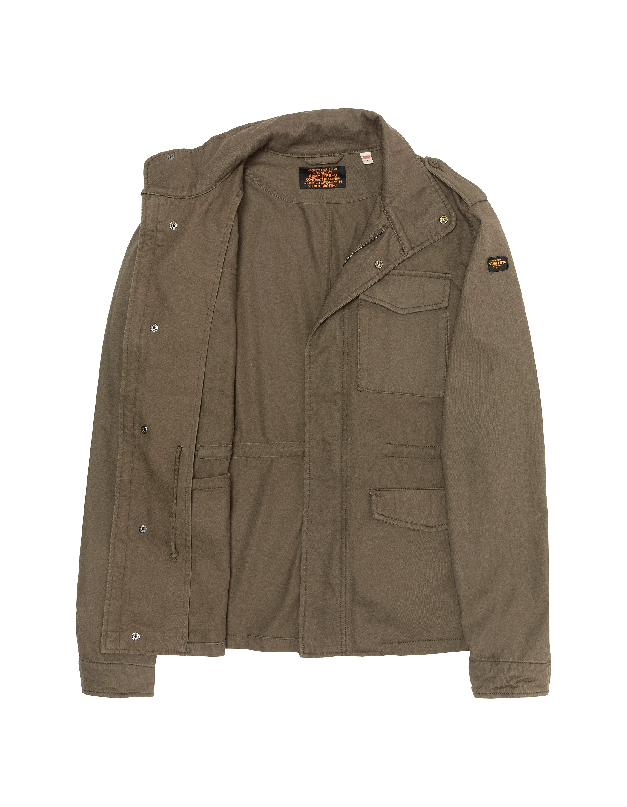 Veste militaire kaki-4