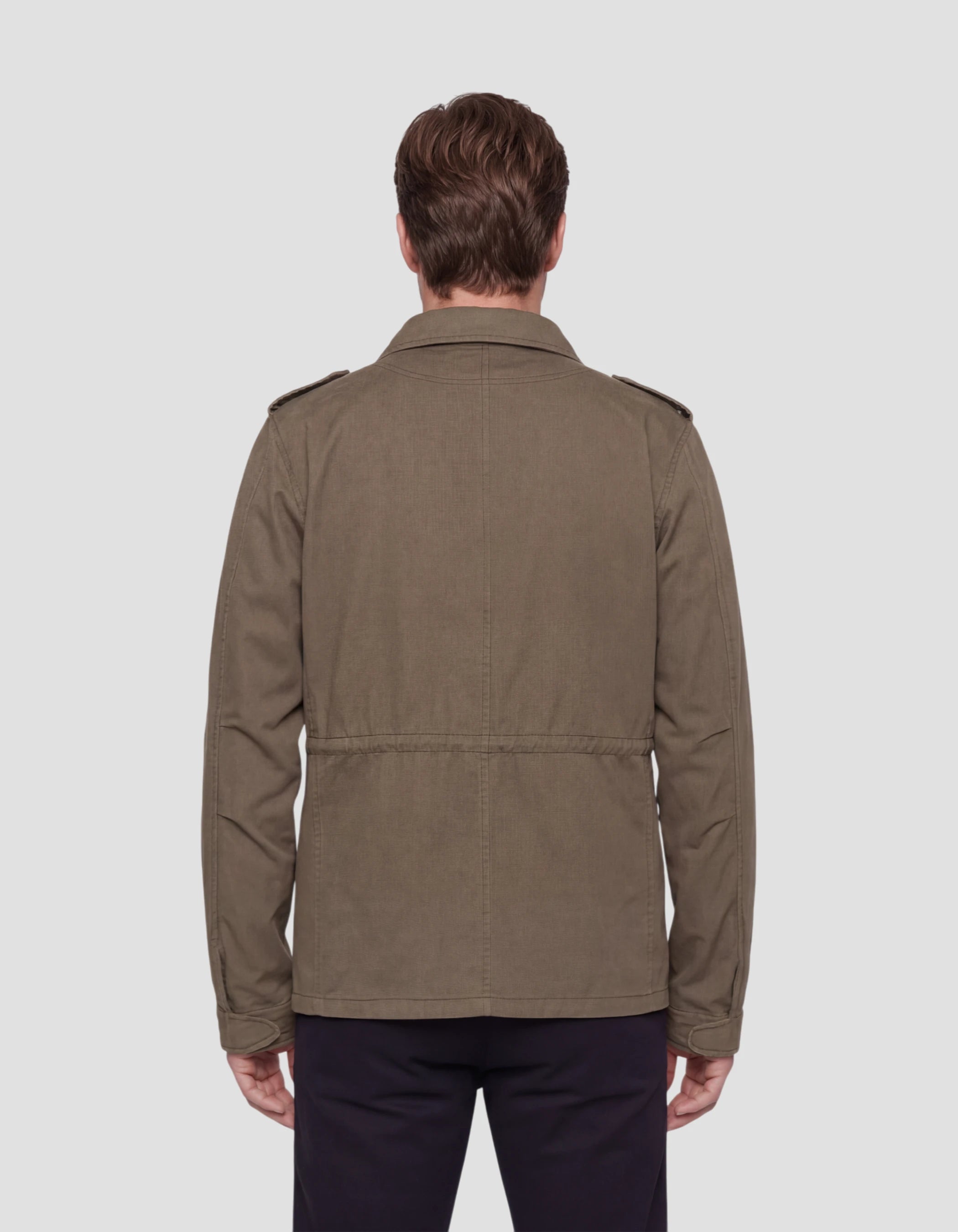 Veste militaire kaki-4
