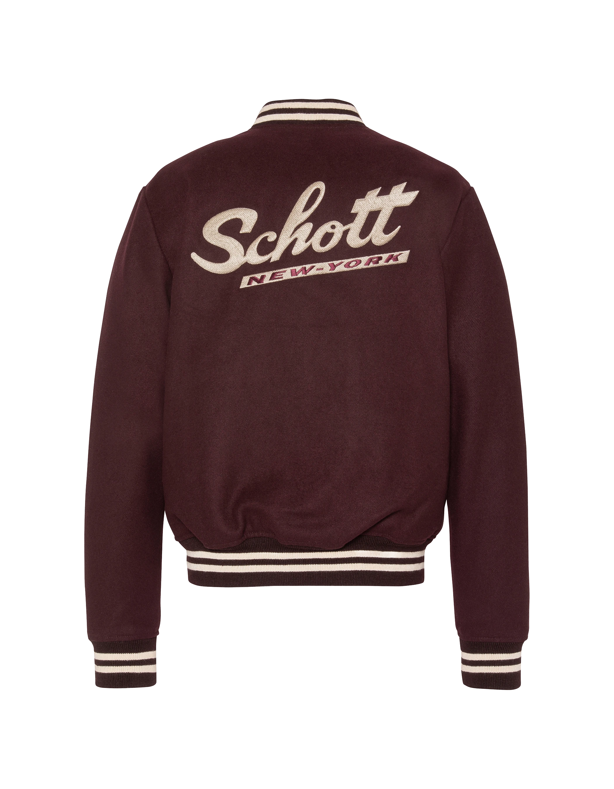 varsity jacket burgundy wool-10