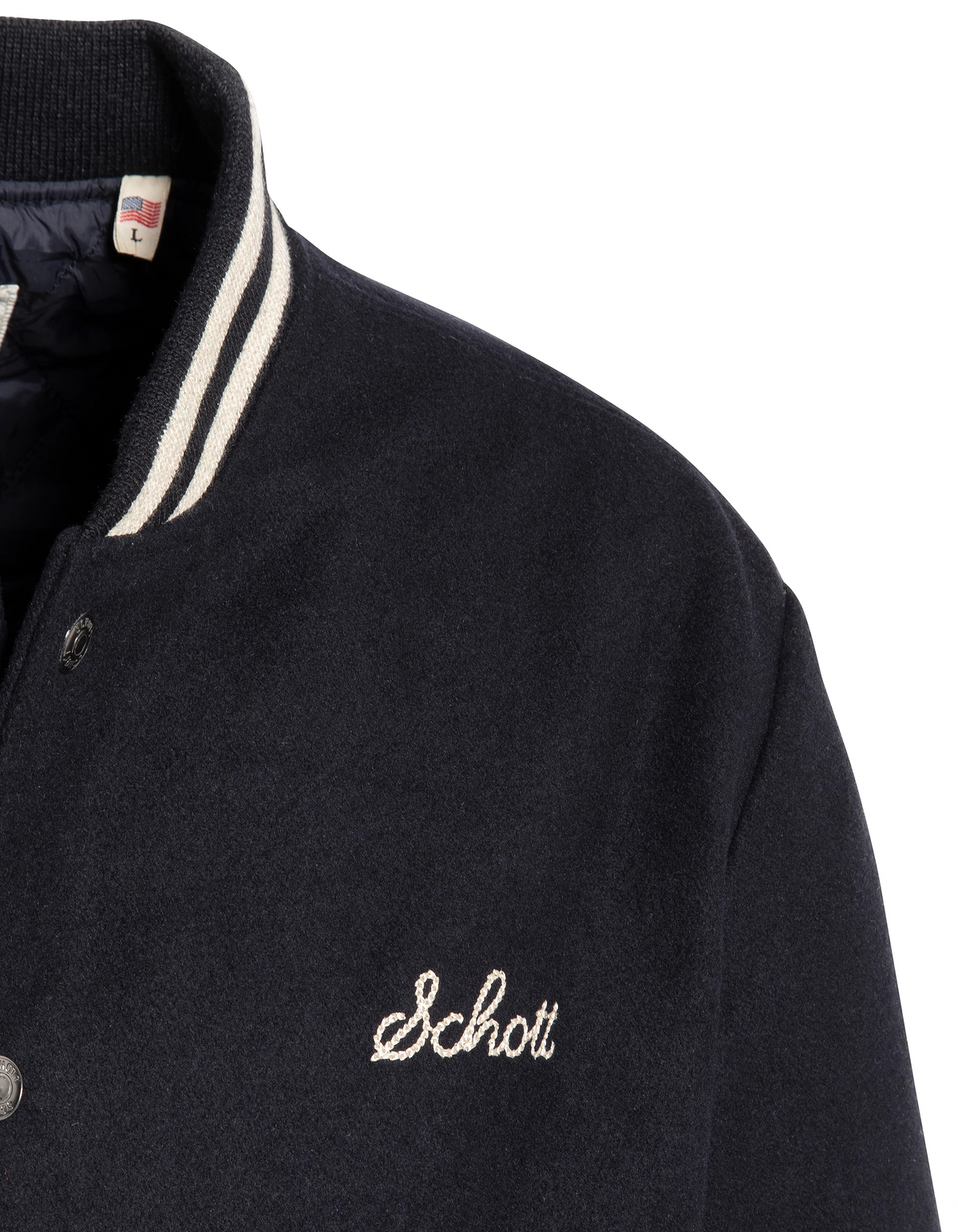 varsity jacket navy blue wool-3