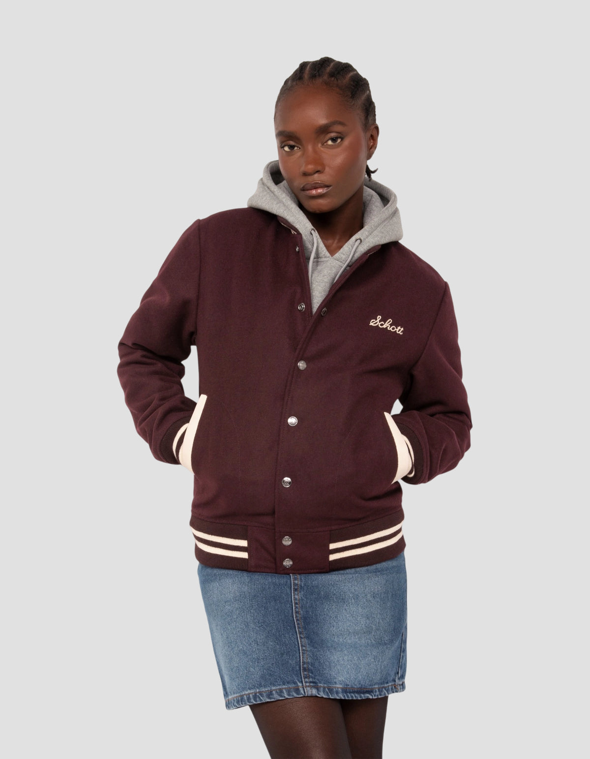 varsity jacket burgundy wool-4